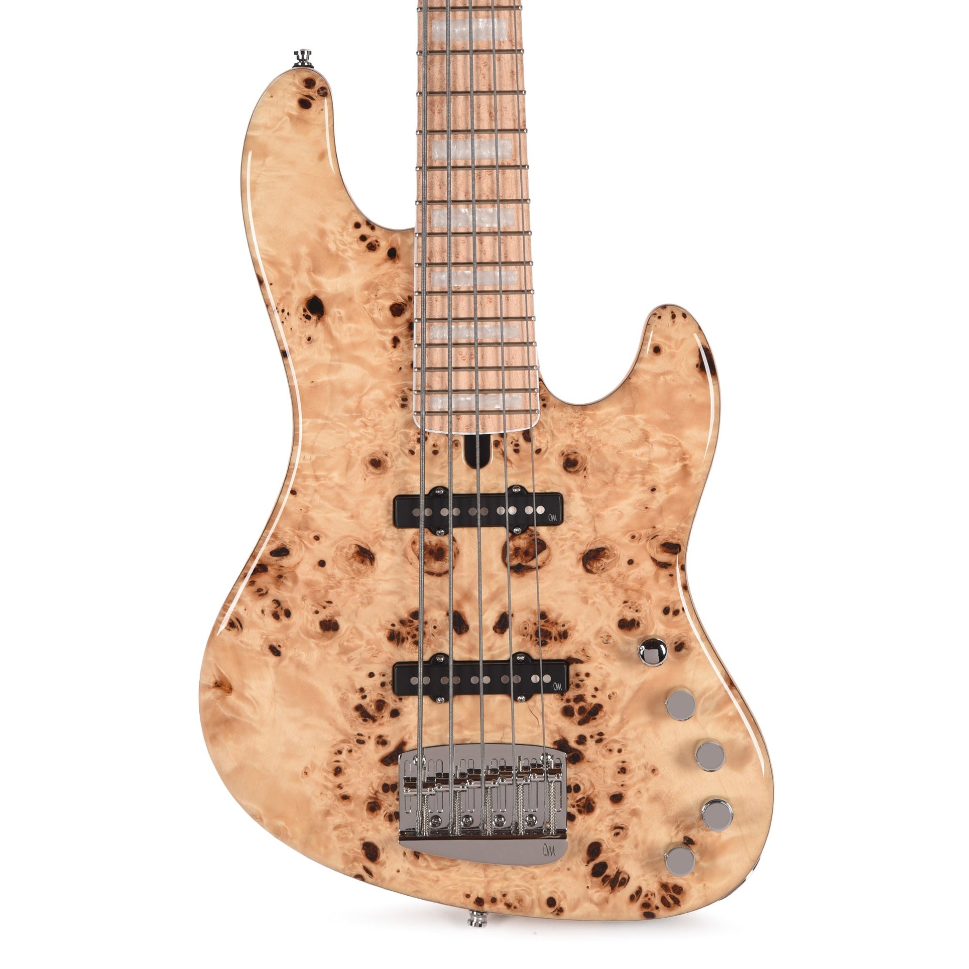 Mayones Jabba Custom 5 3A Eye Poplar/Swamp Ash Natural (Displayed at NAMM 2026)