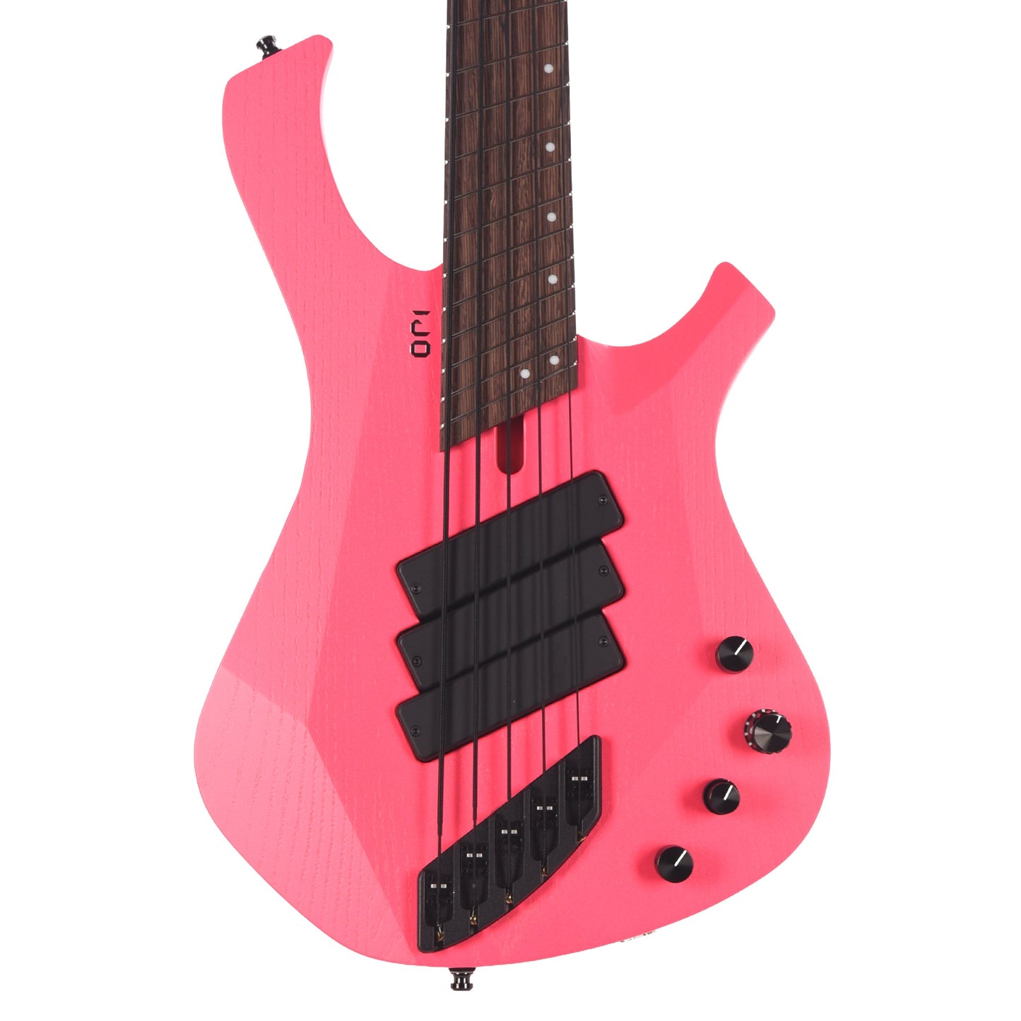 Mayones Ori Enji 5 Bass Monolith Hot Pink Matt  (Displayed at NAMM 2026)