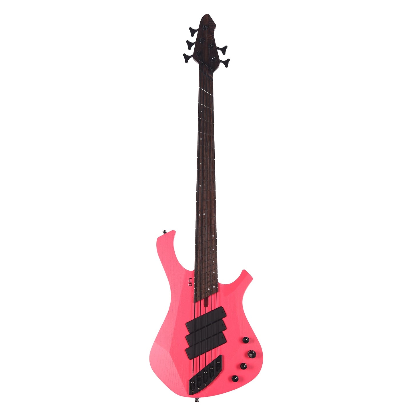 Mayones Ori Enji 5 Bass Monolith Hot Pink Matt  (Displayed at NAMM 2026)