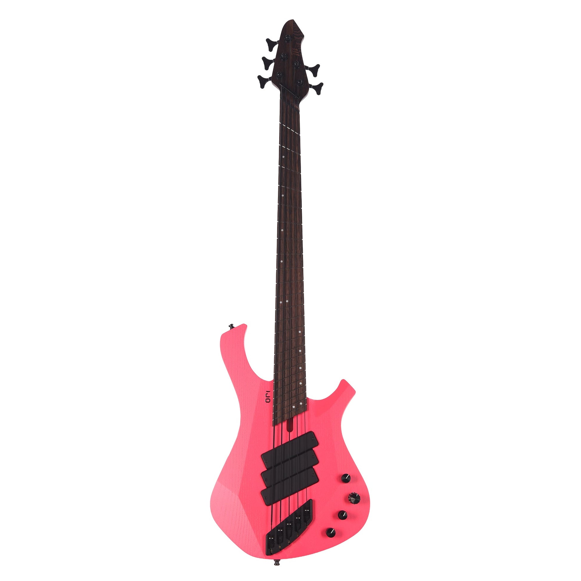 Mayones Ori Enji 5 Bass Monolith Hot Pink Matt  (Displayed at NAMM 2026)