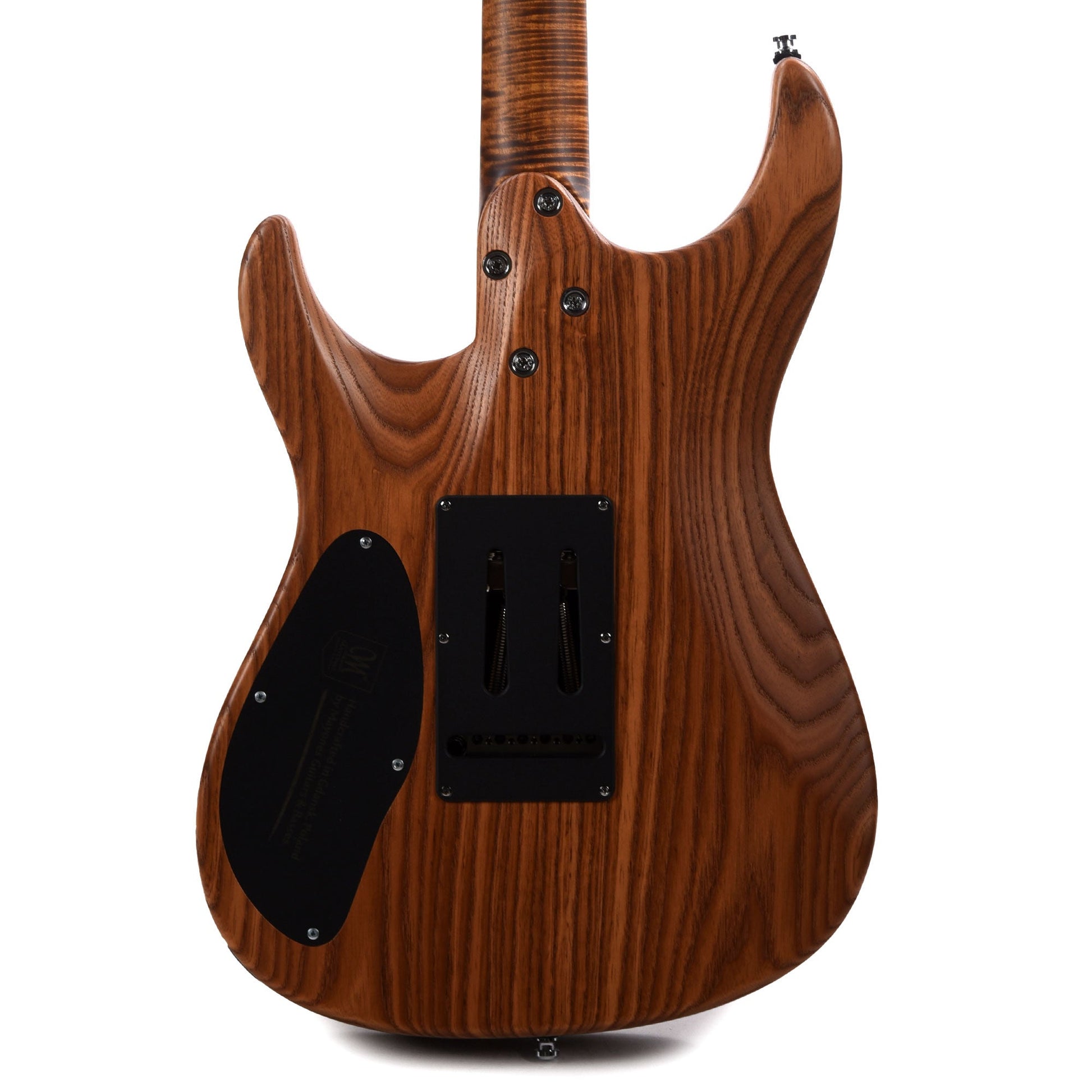 Mayones Aquila Elite S 6 Master Grade Buckeye Burl/Swamp Ash Trans Natural Black Burst Satin