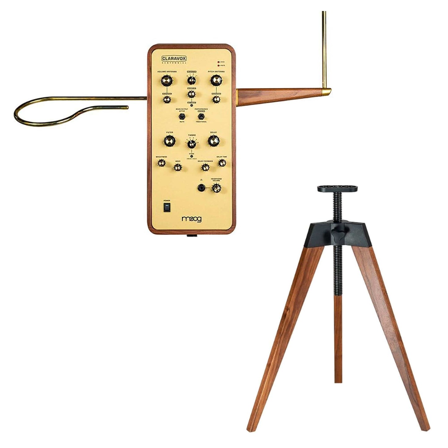 Moog Claravox Centennial Theremin w/Claravox Theremin Stand Bundle
