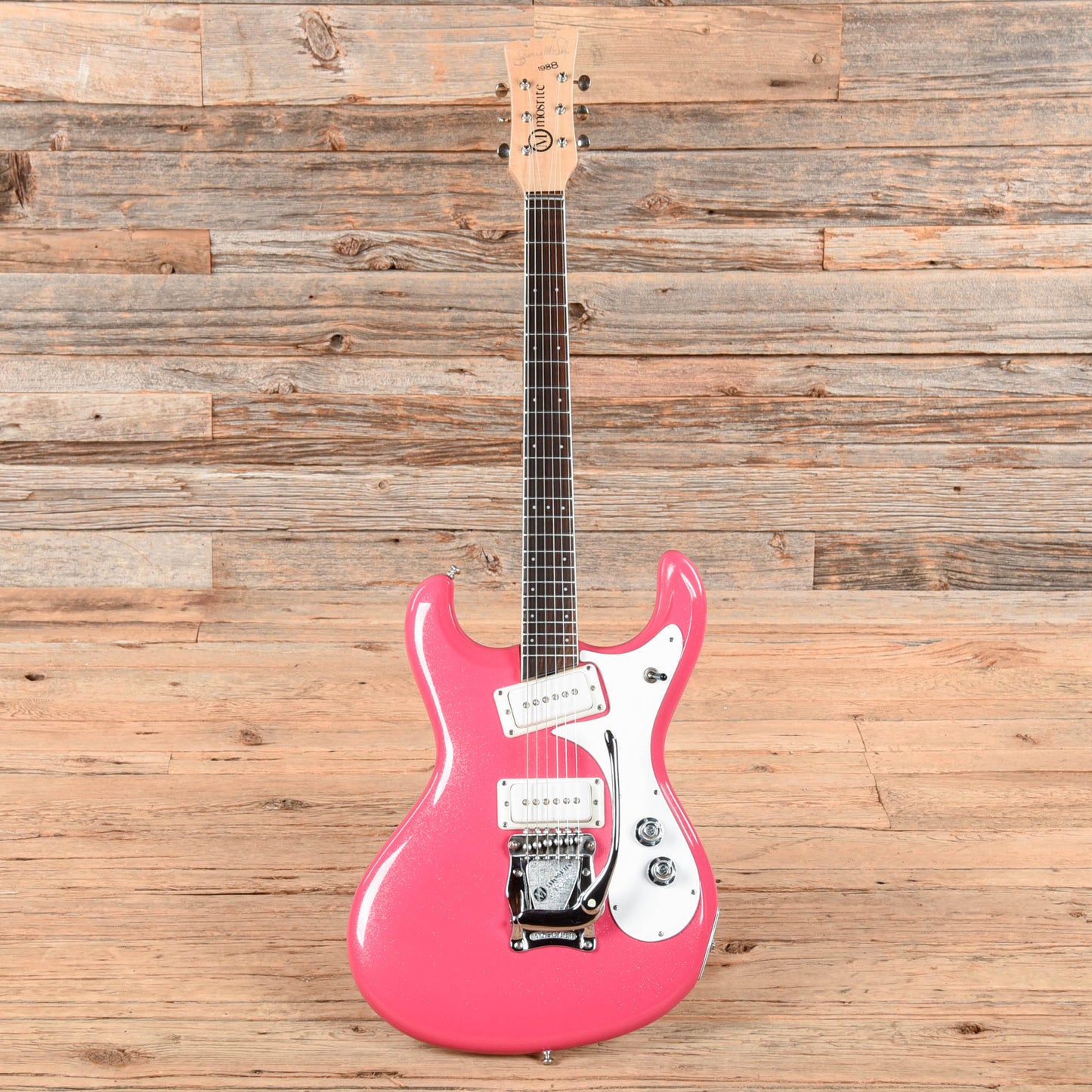 Mosrite V-88 Diamond Bubblegum 1988