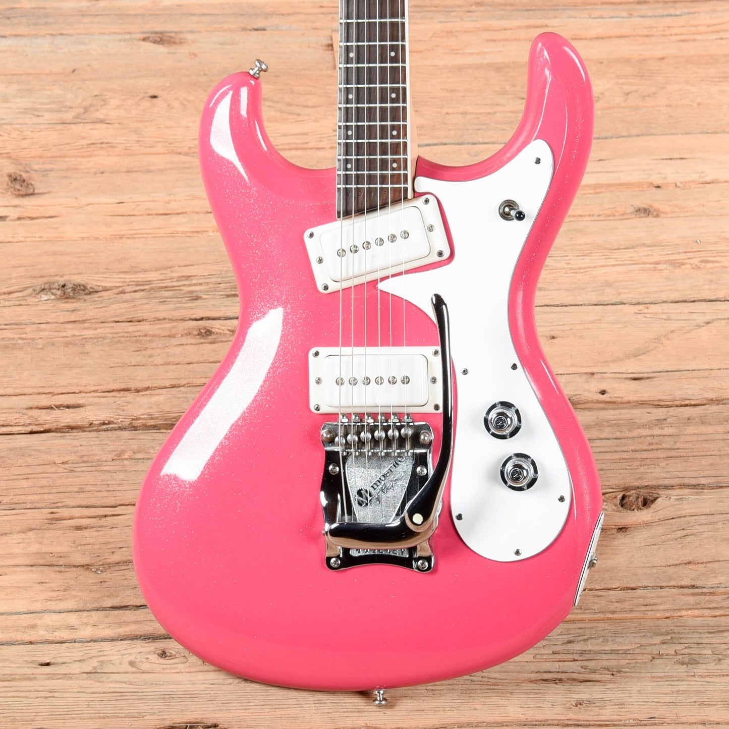 Mosrite V-88 Diamond Bubblegum 1988