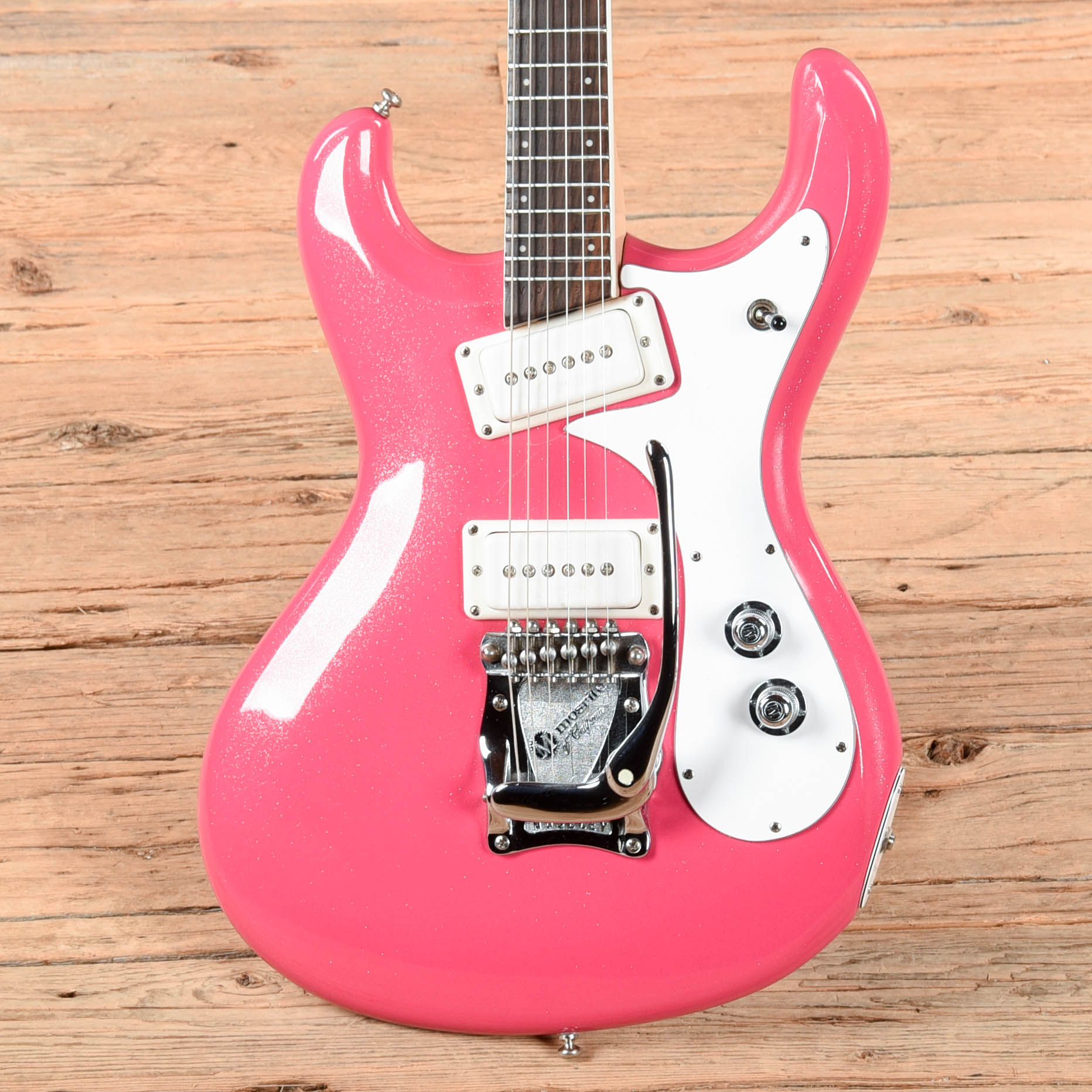 Mosrite V-88 Diamond Bubblegum 1988