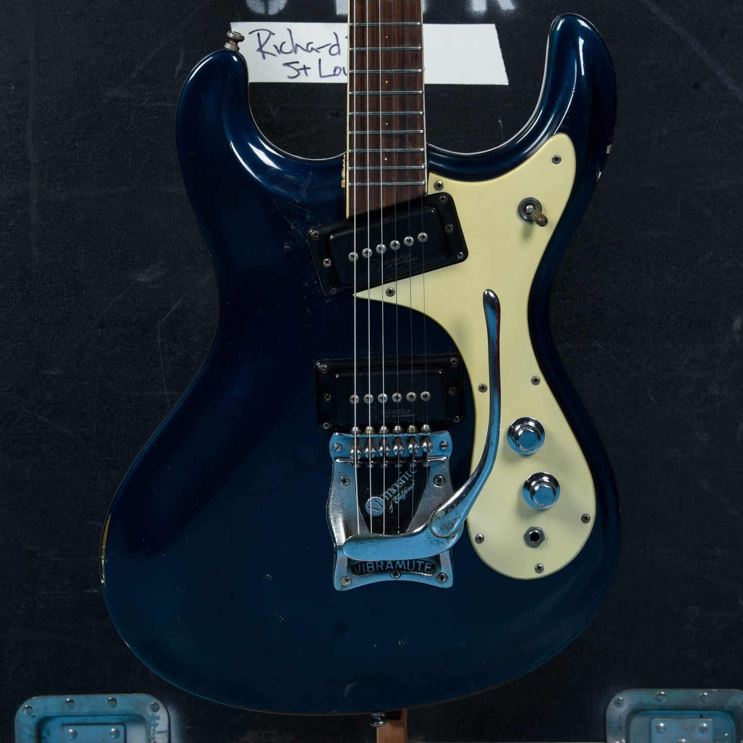 Mosrite Ventures Model Dark Blue 1965