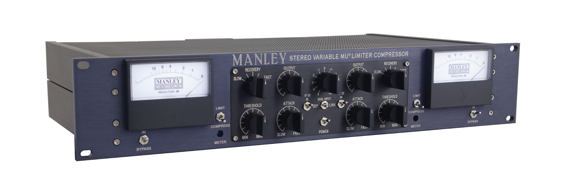 Manley Labs Stereo Variable MU Limiter Compressor with Mid/Side and T-Bar Mod