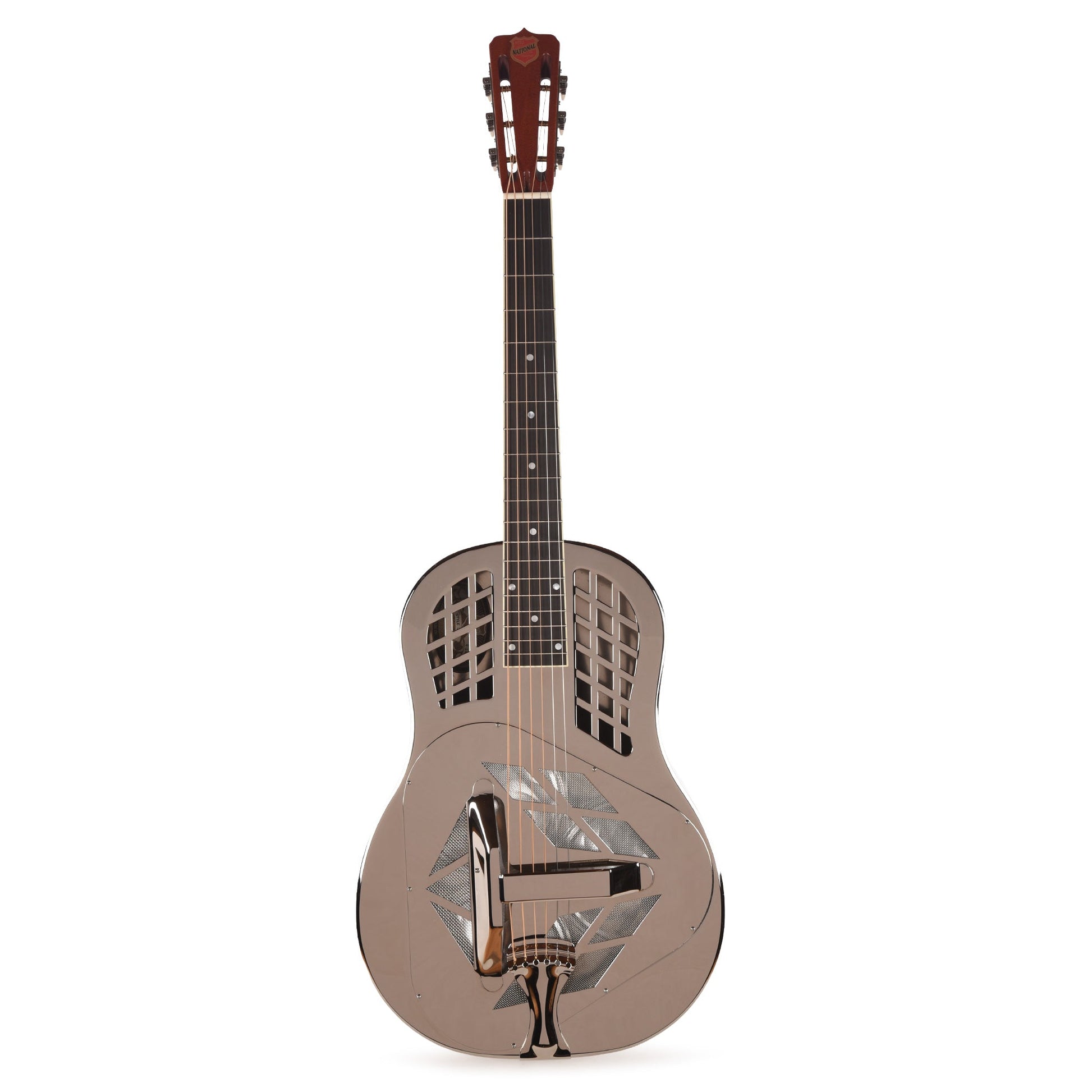National Style 1 Tricone Brass Bright Nickel 12-Fret