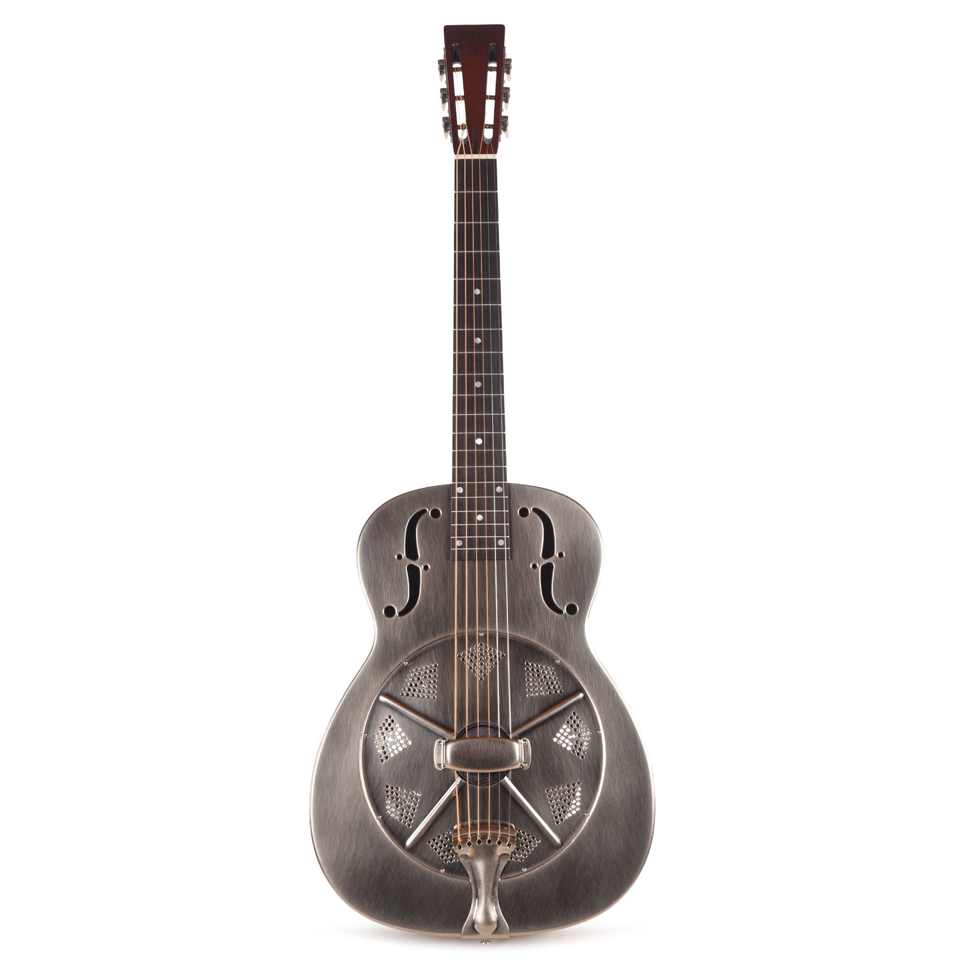 National NRP Single Cone Steel Rubbed Nickel 14-Fret