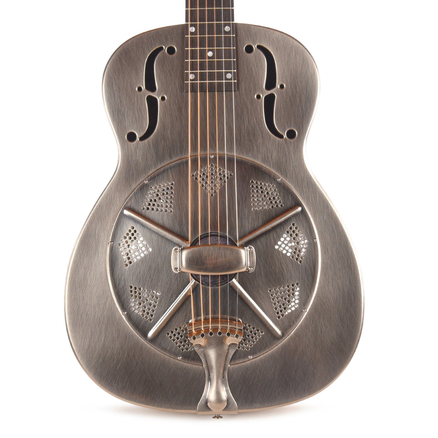 National NRP Single Cone Steel Rubbed Nickel 14-Fret