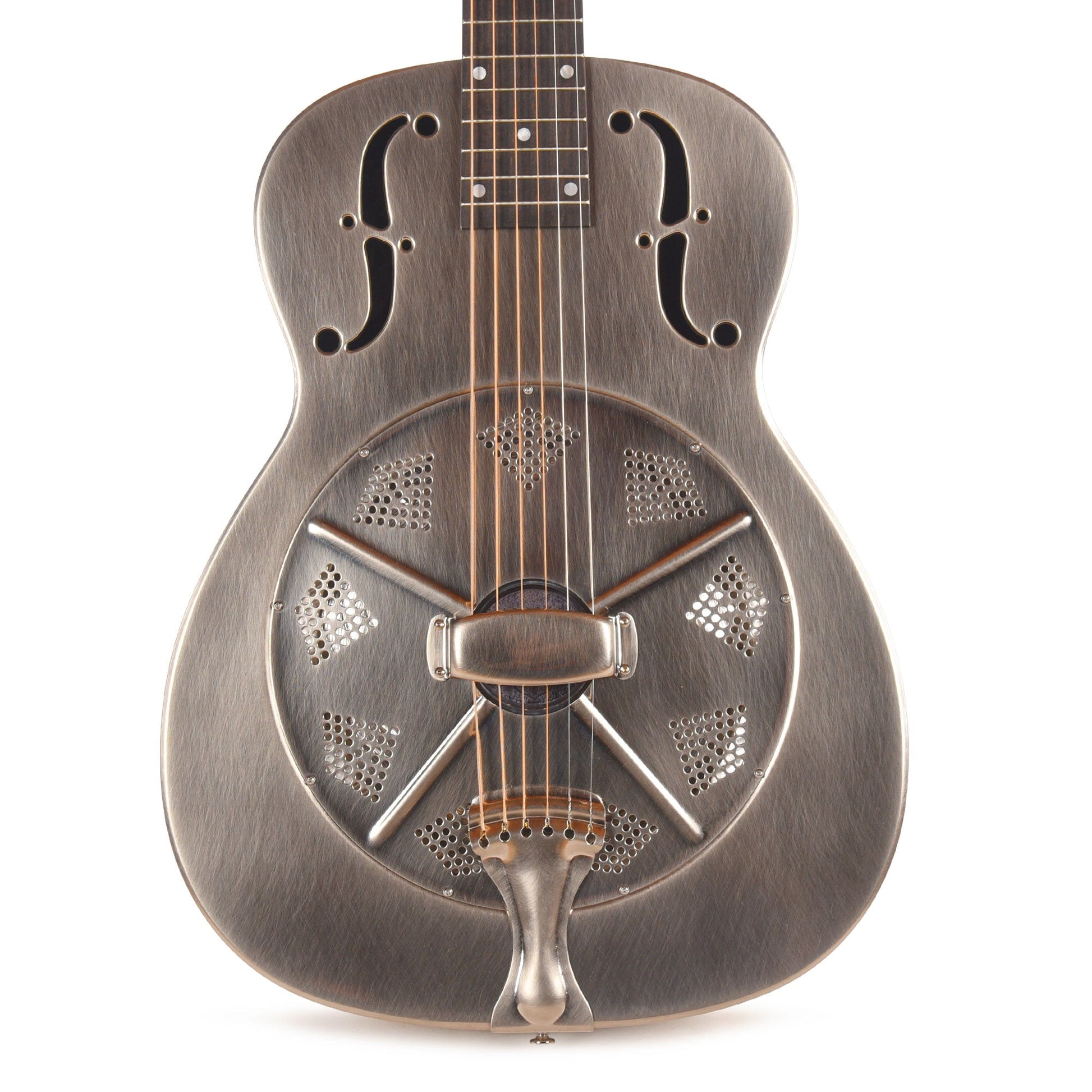 National NRP Single Cone Steel Rubbed Nickel 14-Fret