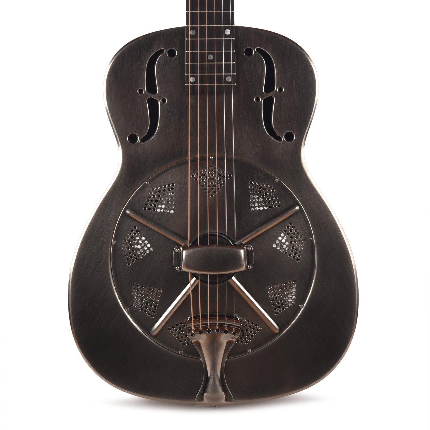 National NRP Single Cone Steel Rubbed Nickel 14-Fret