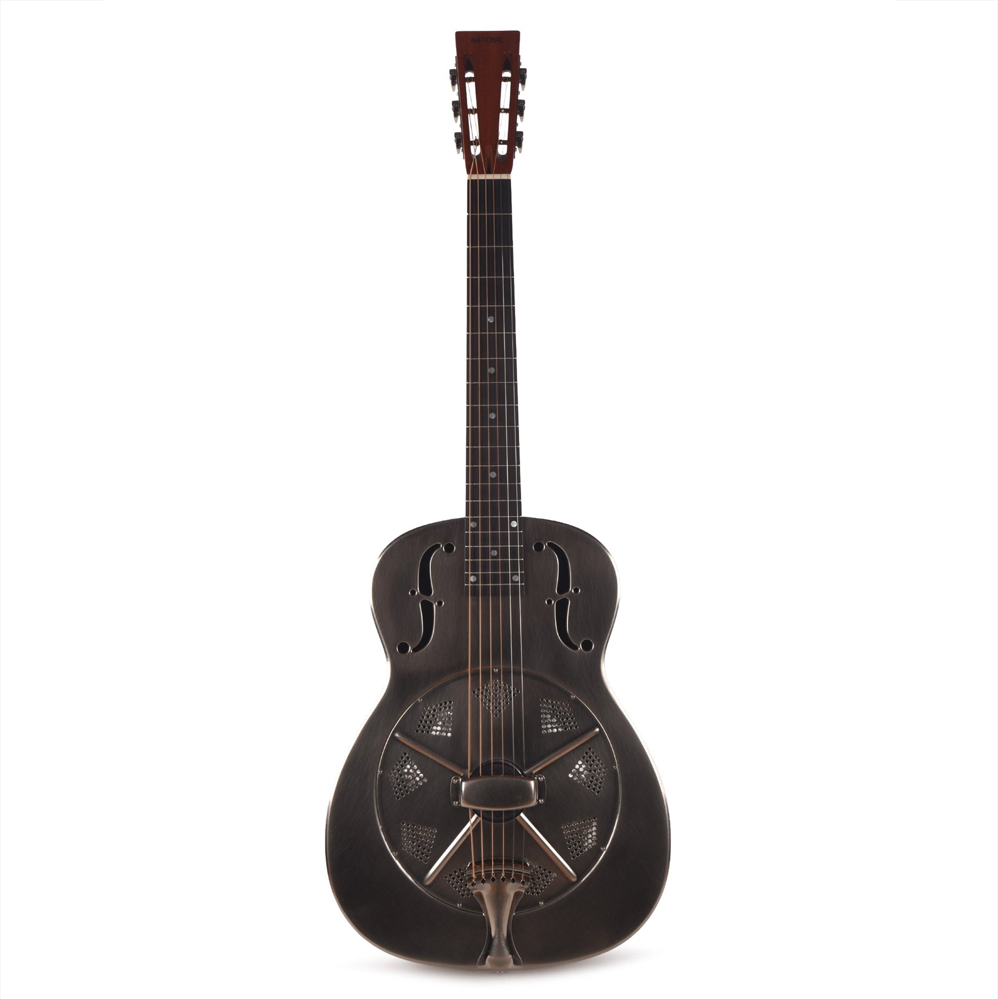 National NRP Single Cone Steel Rubbed Nickel 14-Fret
