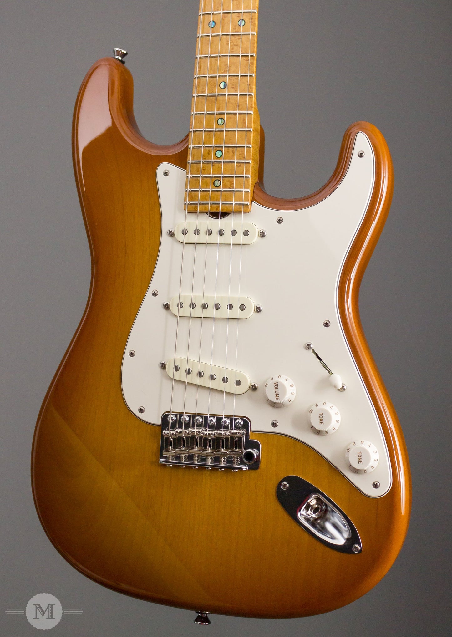 Don Grosh Electric Guitars - NOS Retro - Vintage Maple Burst 25th Anniversary