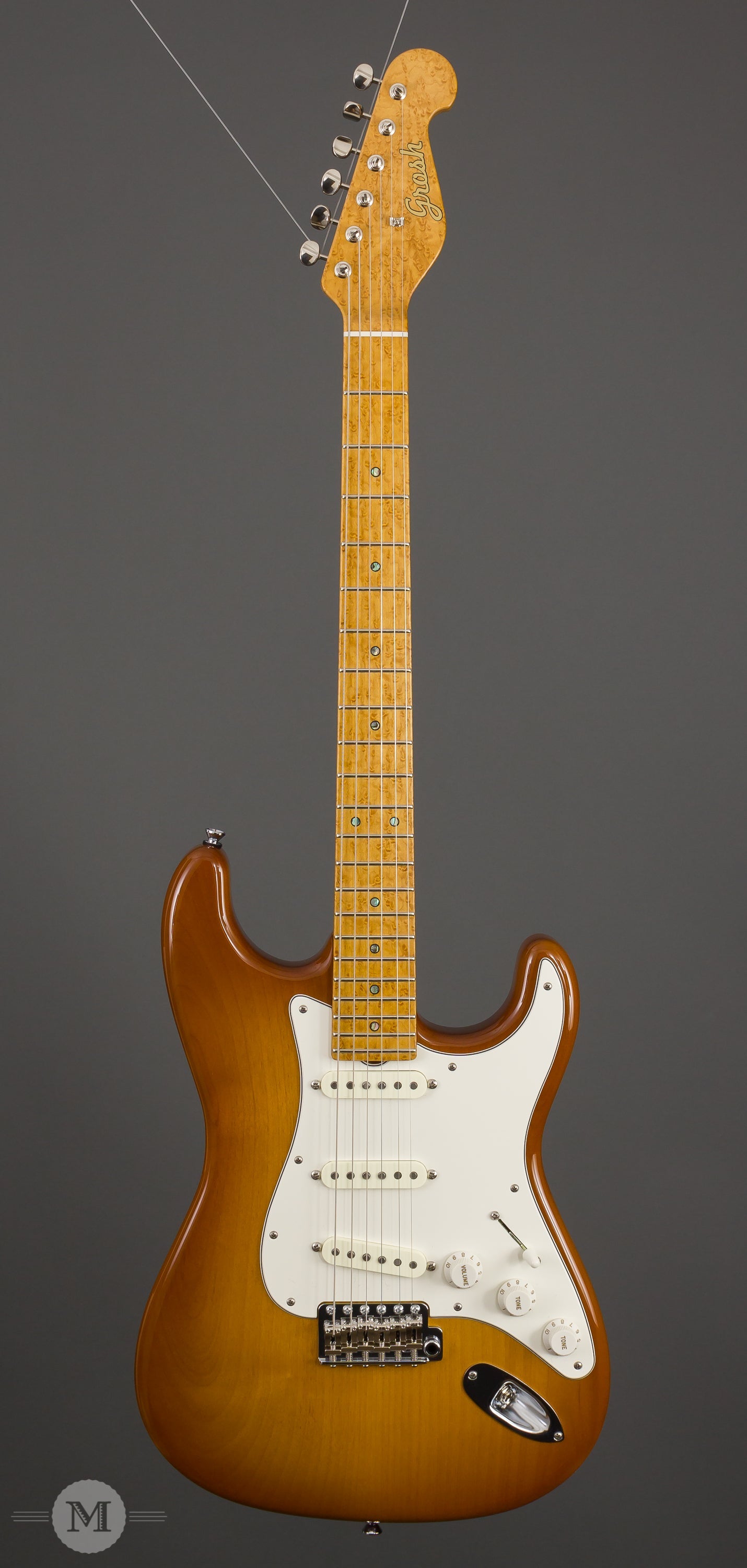 Don Grosh Electric Guitars - NOS Retro - Vintage Maple Burst 25th Anniversary