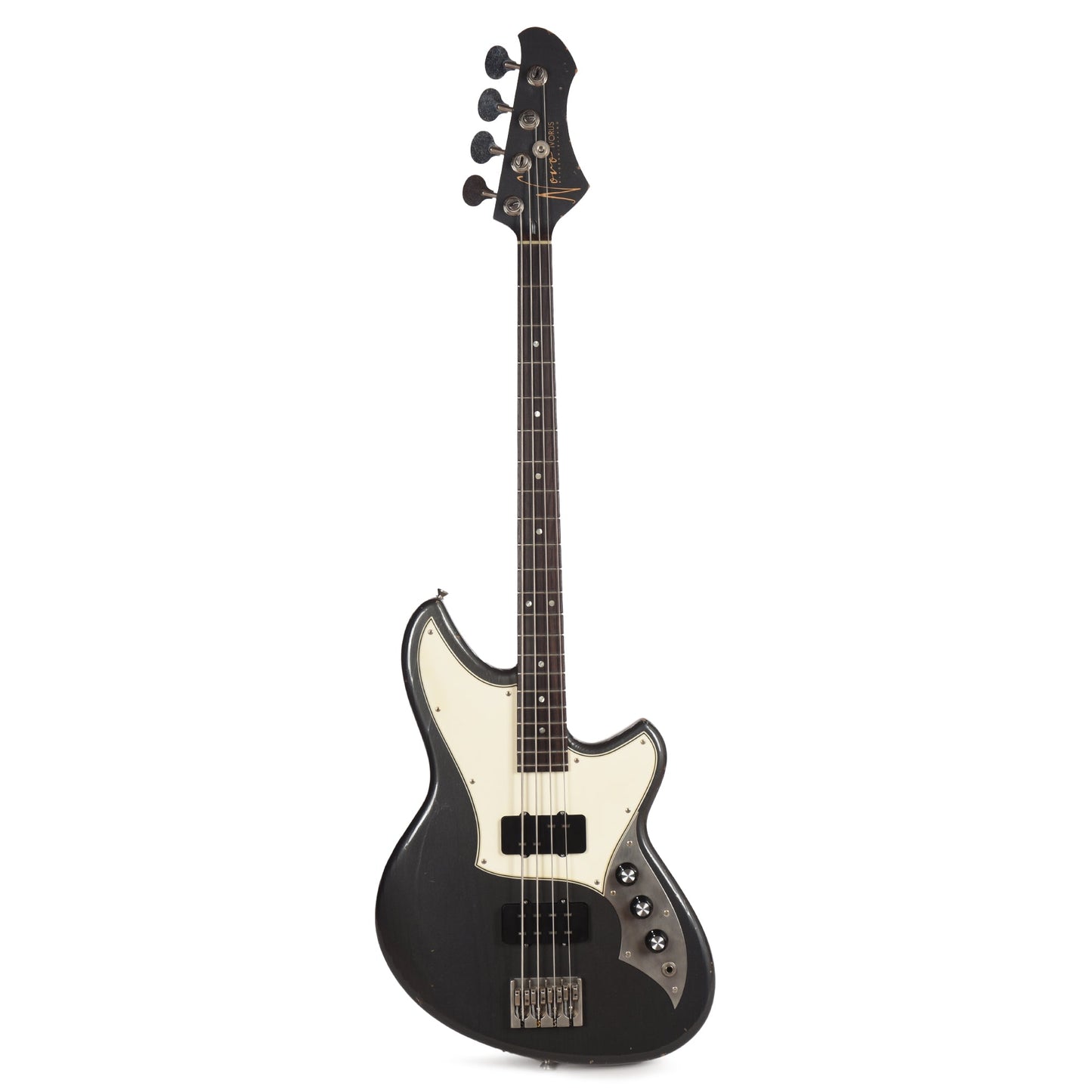 Novo Ivorus Bass Charcoal Frost Light Distress