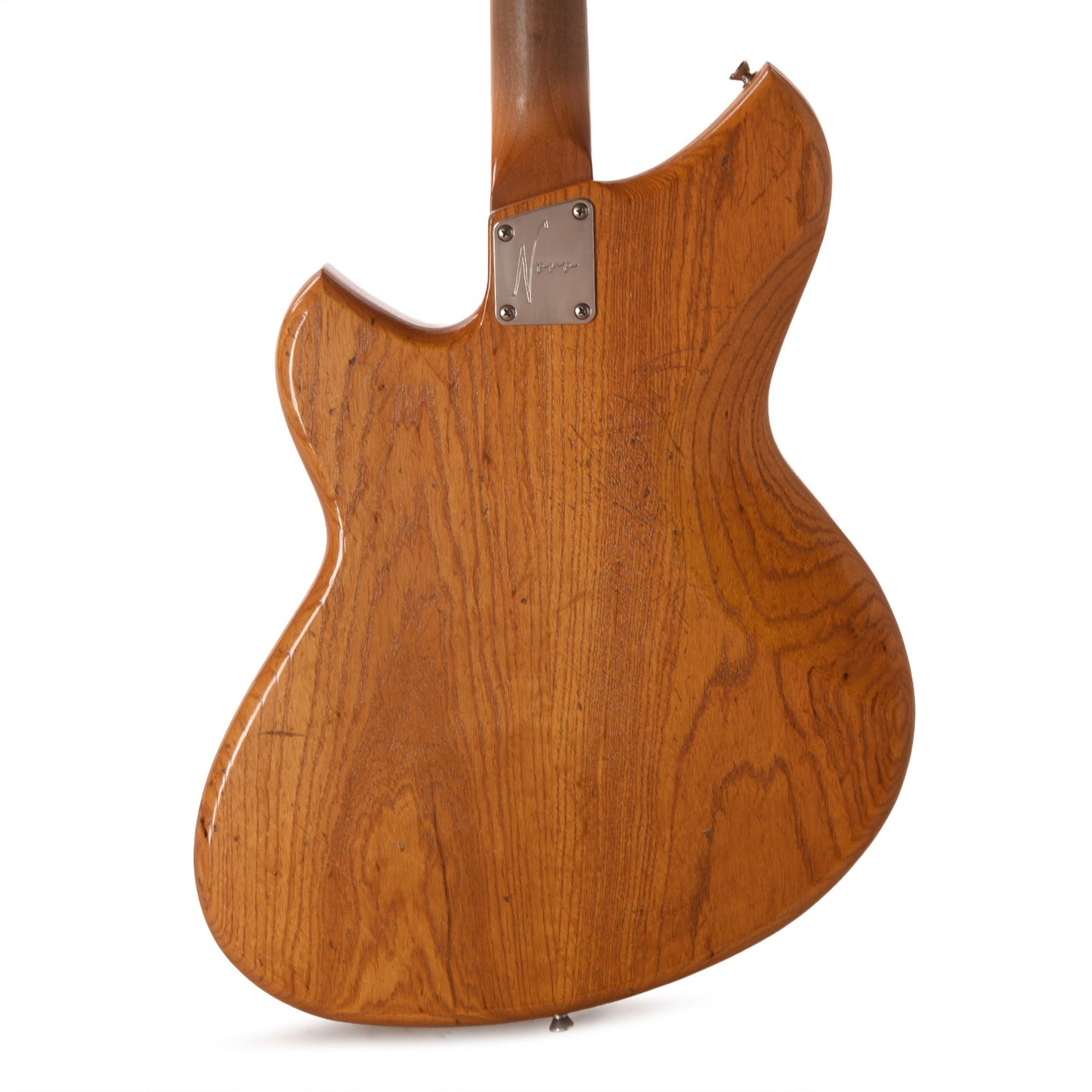 Novo Dealer Limited Miris J HH Harmony Burst Light Distress w/ Amber Back & Sides & Lollar Low Wind Imperial Humbuckers