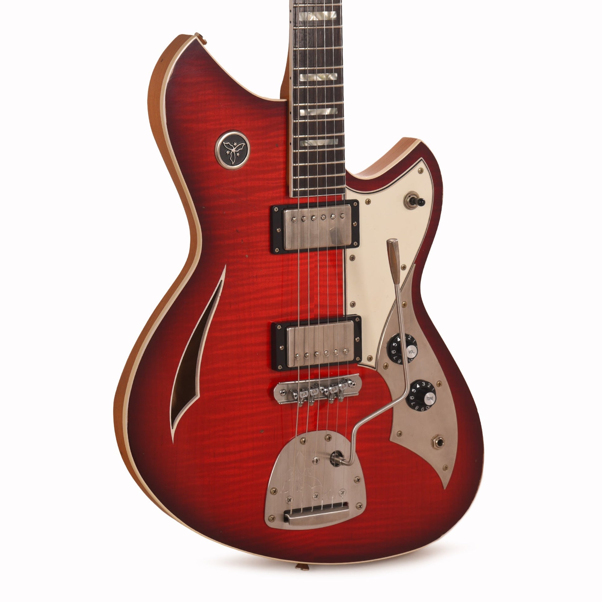 Novo Dealer Limited Miris JHH Harmony Burst Light Distress w/Lollar Low-Wind Imperials