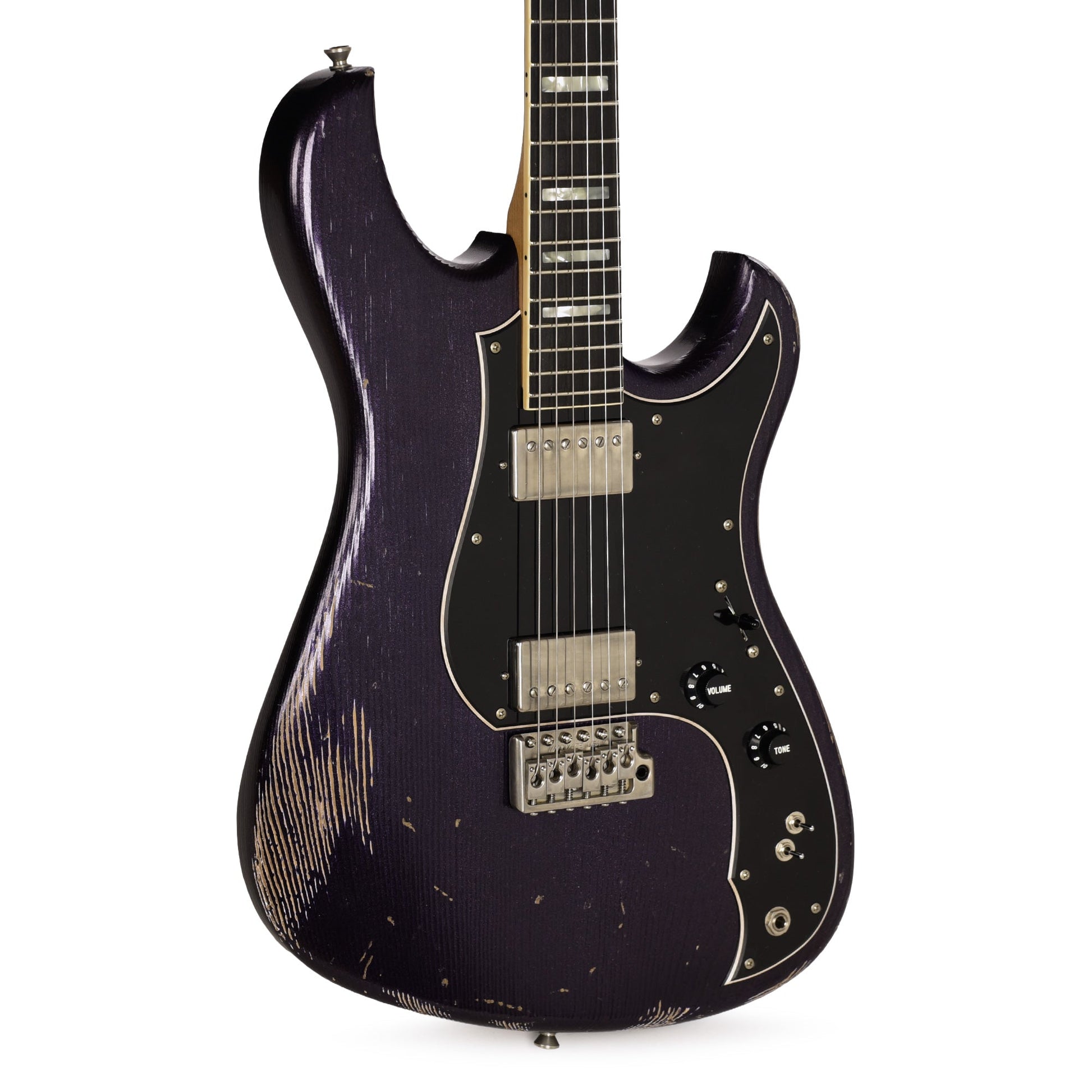 Novo Idris H2 Purple Stranger Medium Distress w/ Fralin Modern PAF Pickups