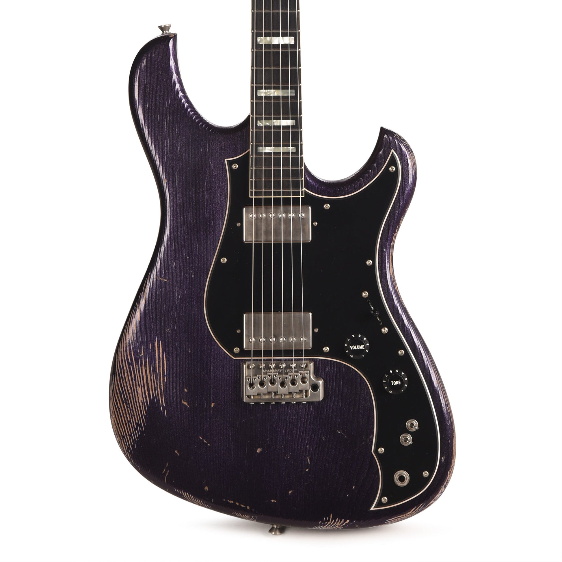 Novo Idris H2 Purple Stranger Medium Distress w/ Fralin Modern PAF Pickups
