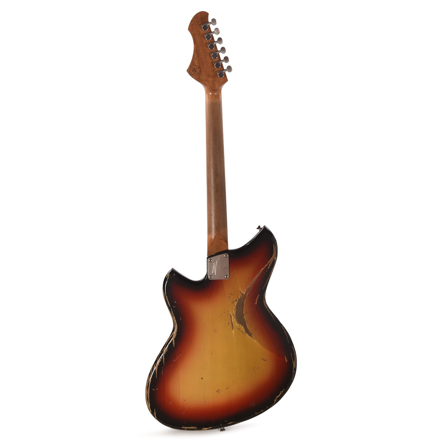 Novo Serus J '64 3-Tone Burst Medium Distress w/ Fralin P-90 Pickups