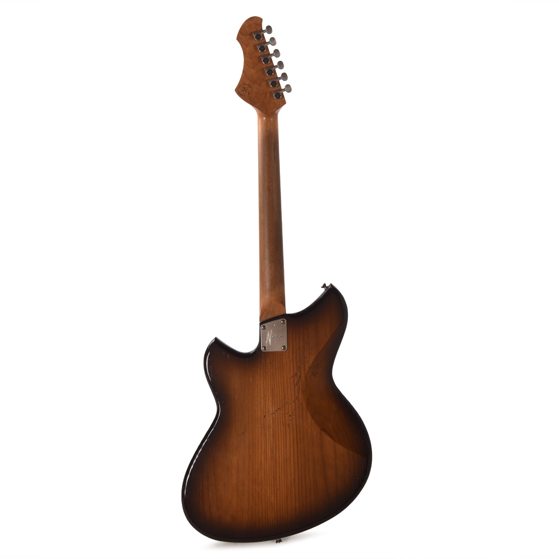 Novo Serus J Amber Burst Light Distress w/ Fralin P-90 Pickups