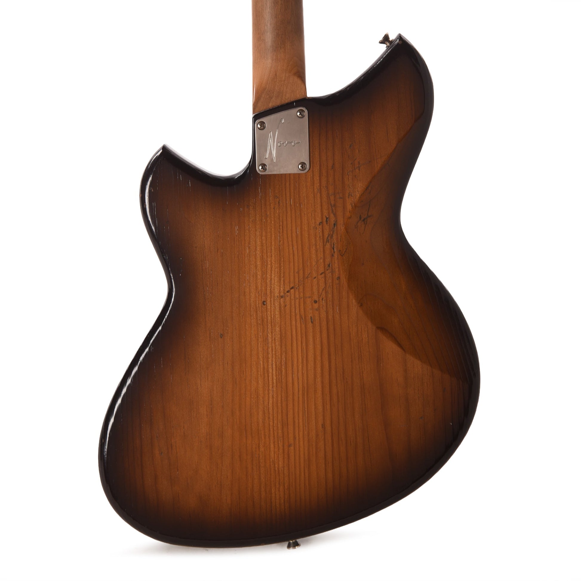 Novo Serus J Amber Burst Light Distress w/ Fralin P-90 Pickups