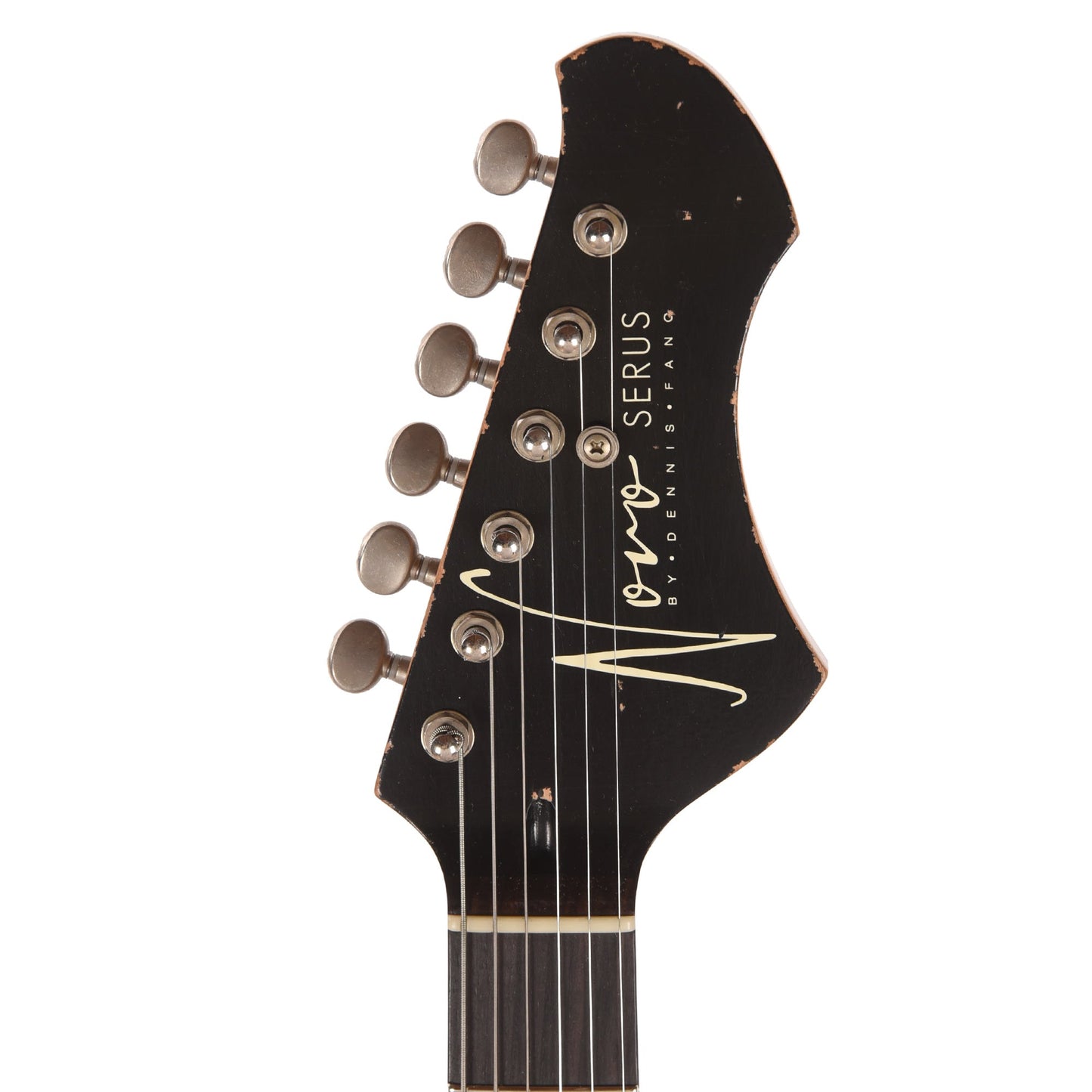 Novo Serus J Bull Black Medium Distress w/ Fralin P-90 Pickups