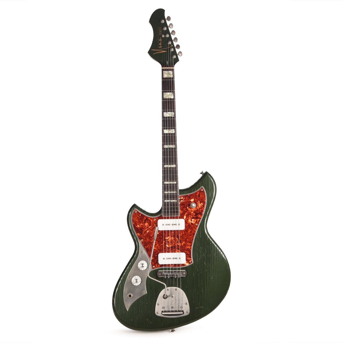 Novo Serus J Cadillac Green Light Distress w/ Fralin P-90 Pickups Left-Handed