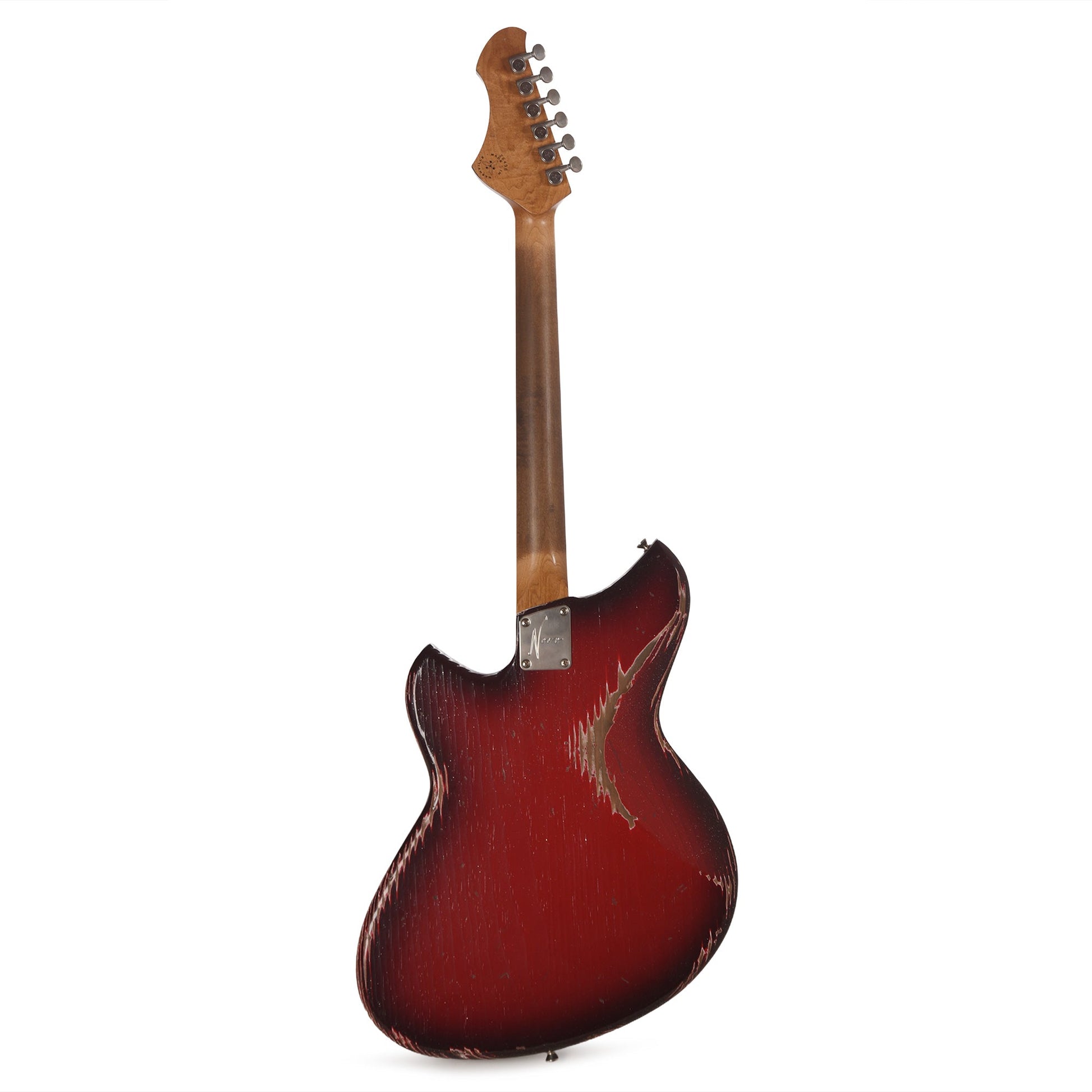 Novo Serus J HH Silvertone Burst Medium Distress w/ Fralin Modern PAF Pickups