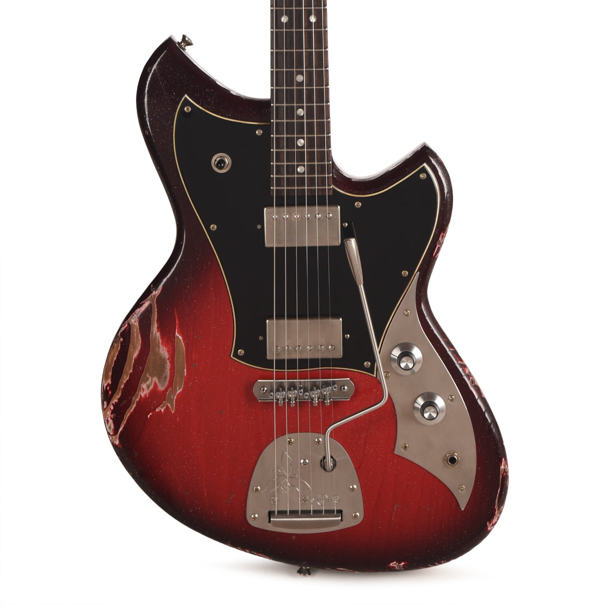 Novo Serus J HH Silvertone Burst Medium Distress w/ Fralin Modern PAF Pickups
