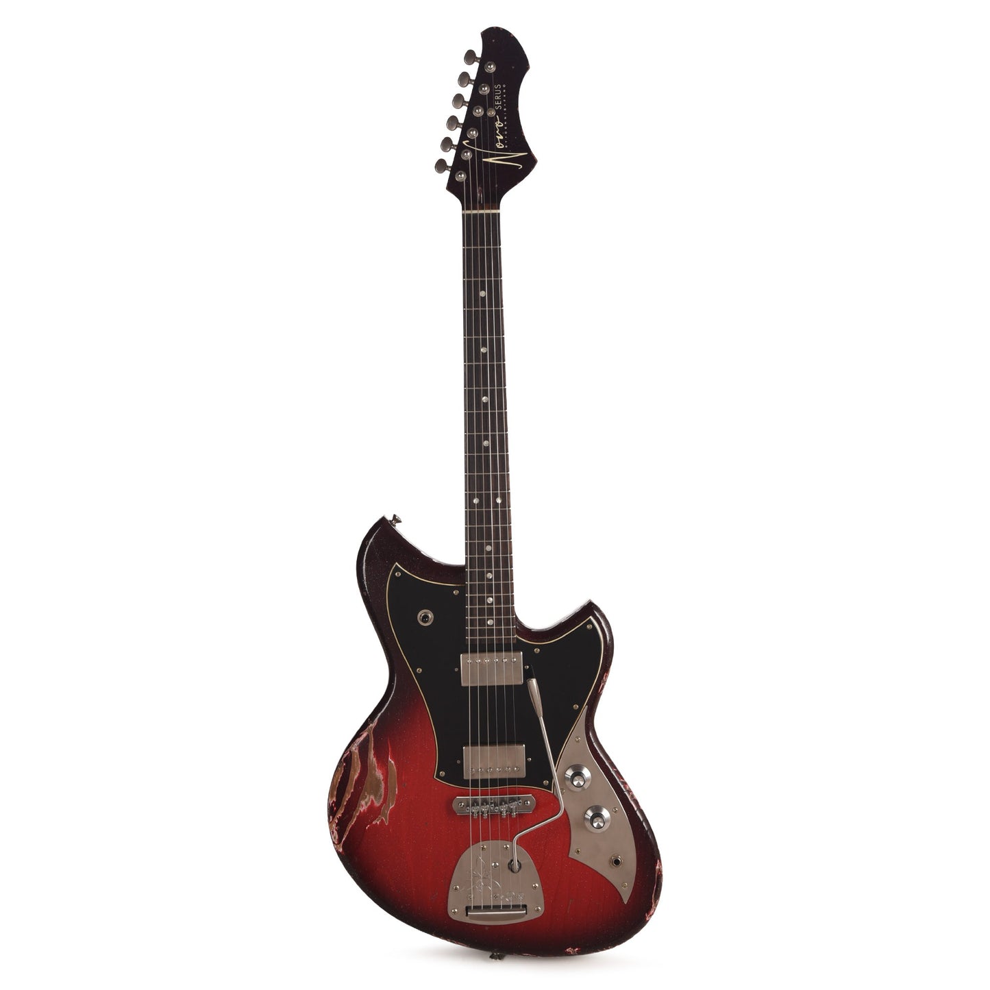 Novo Serus J HH Silvertone Burst Medium Distress w/ Fralin Modern PAF Pickups