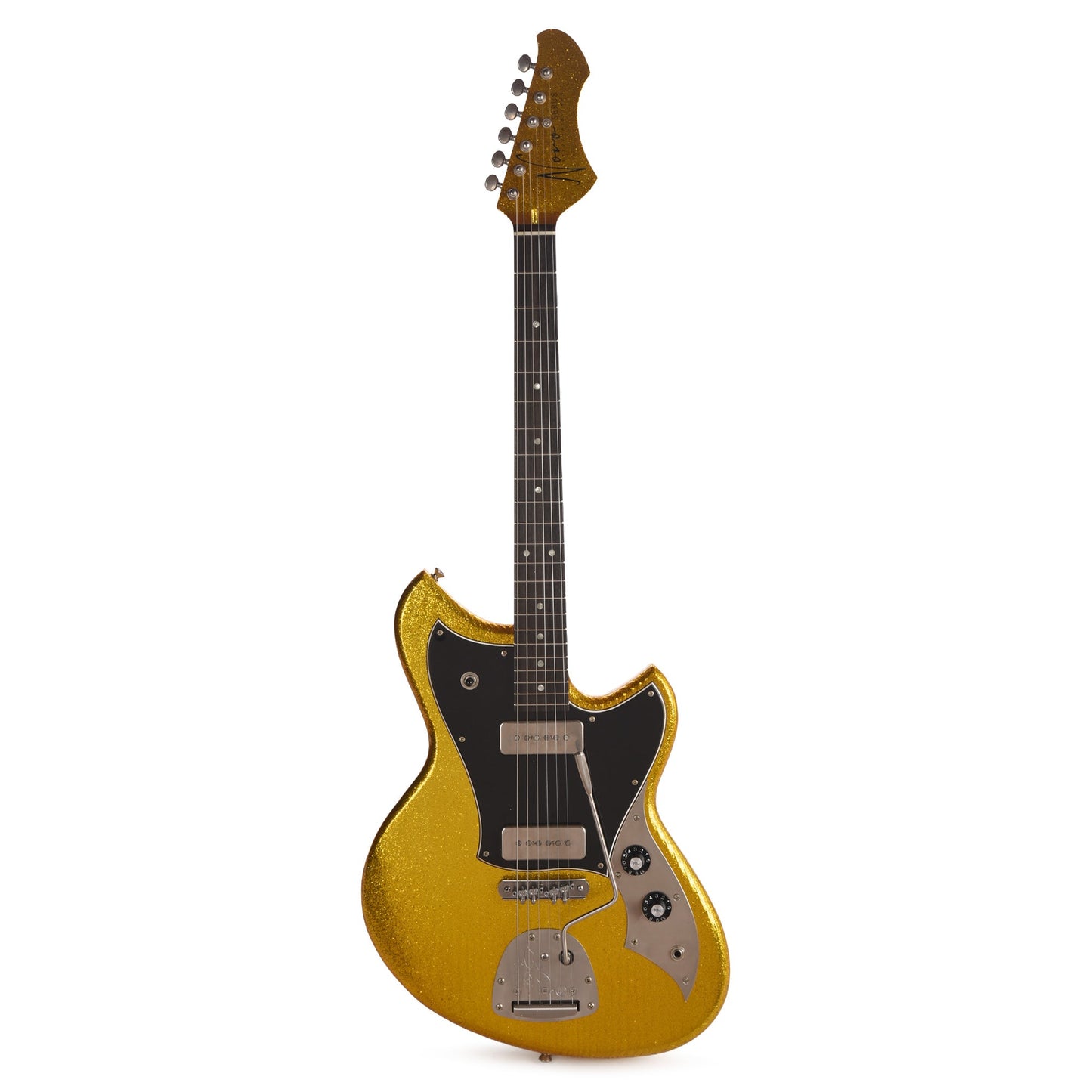 Novo Serus J Your Gold Dress Sparkle Extra Light Distress w/ Fralin P-90 Pickups