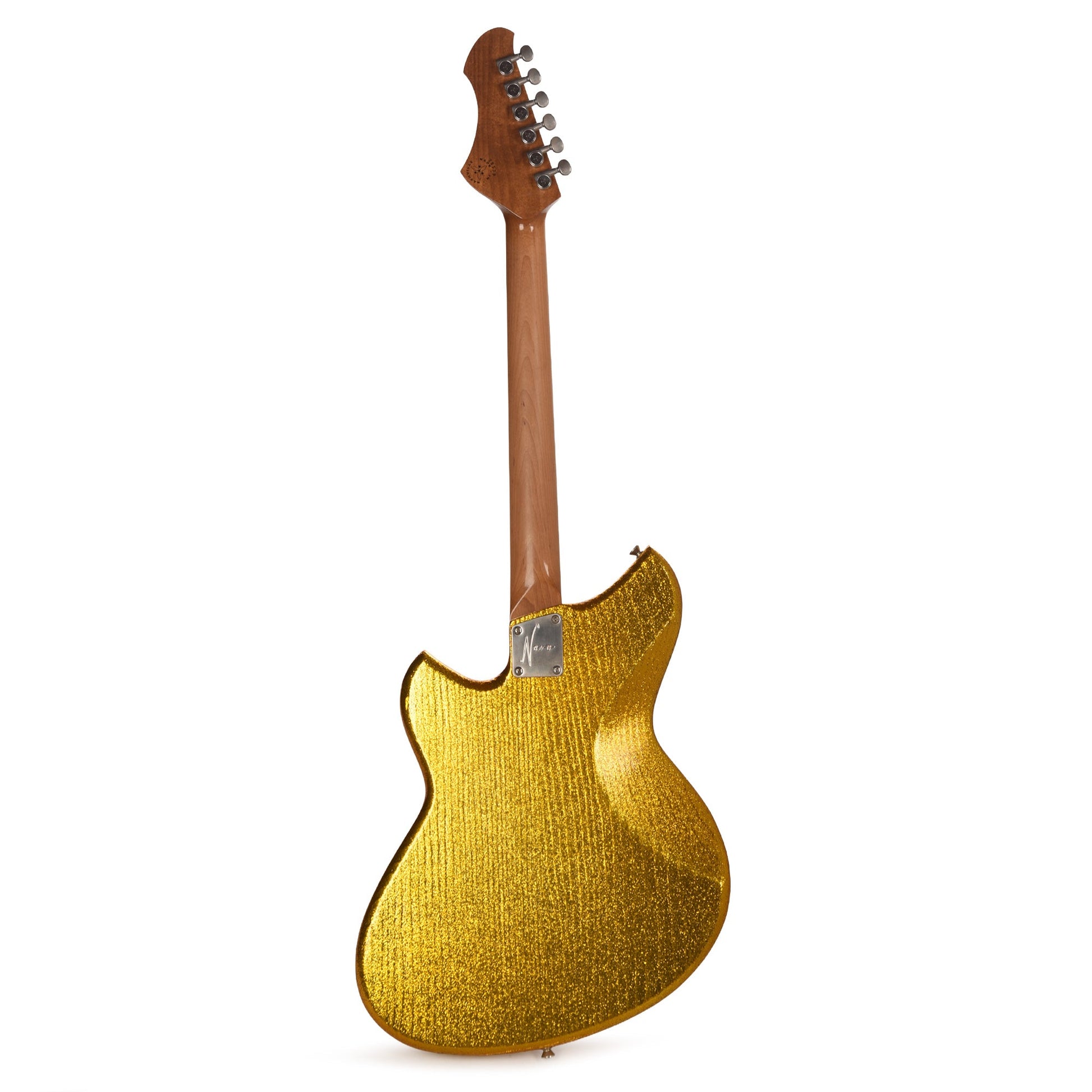 Novo Serus J Your Gold Dress Sparkle Extra Light Distress w/ Fralin P-90 Pickups