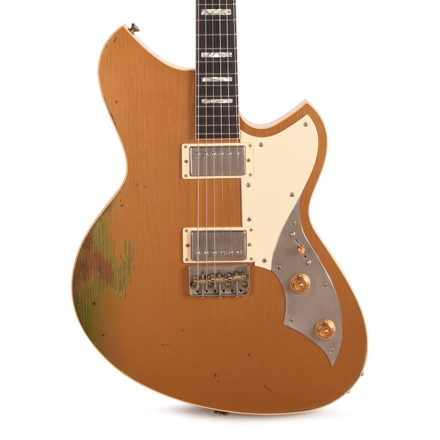 Novo Serus TC Gold Top Gold Medium Distress w/ Fralin Pure PAF Pickups