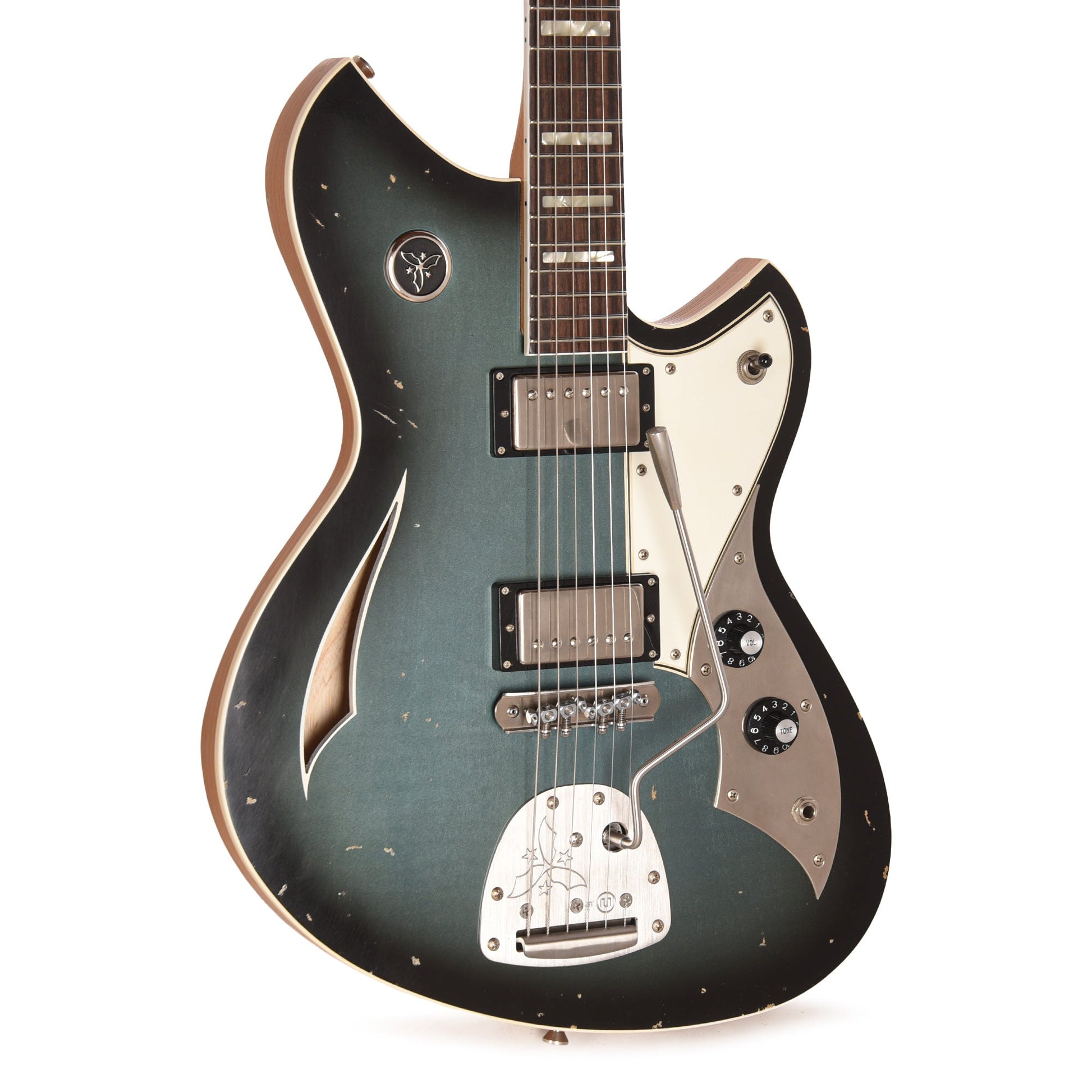 Novo Dealer Limited Miris JHH Pelham Burst Light Distress w/Lollar Low-Wind Imperials