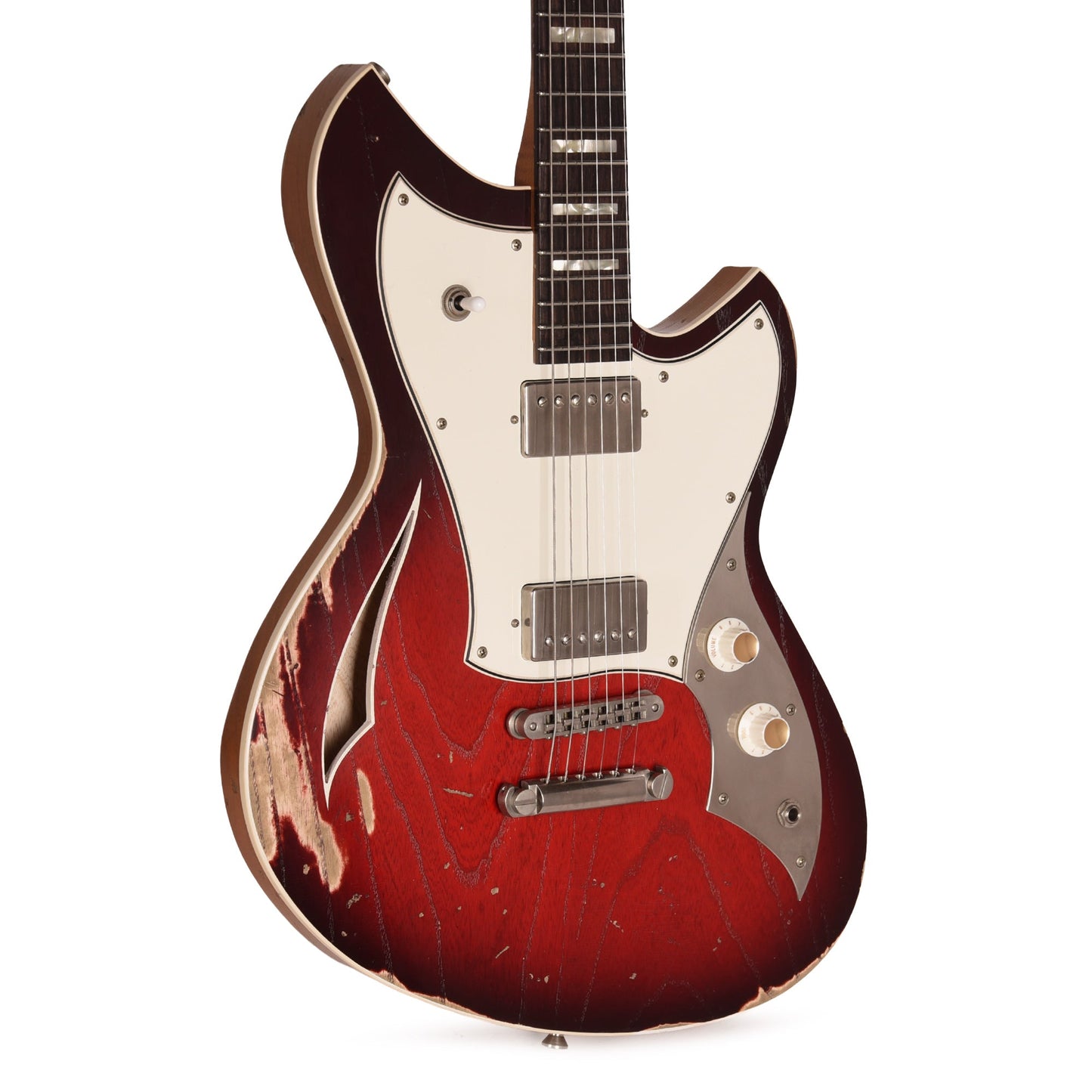 Novo Miris H2 Harmony Burst Medium Distress w/ Fralin Pure PAF Pickups