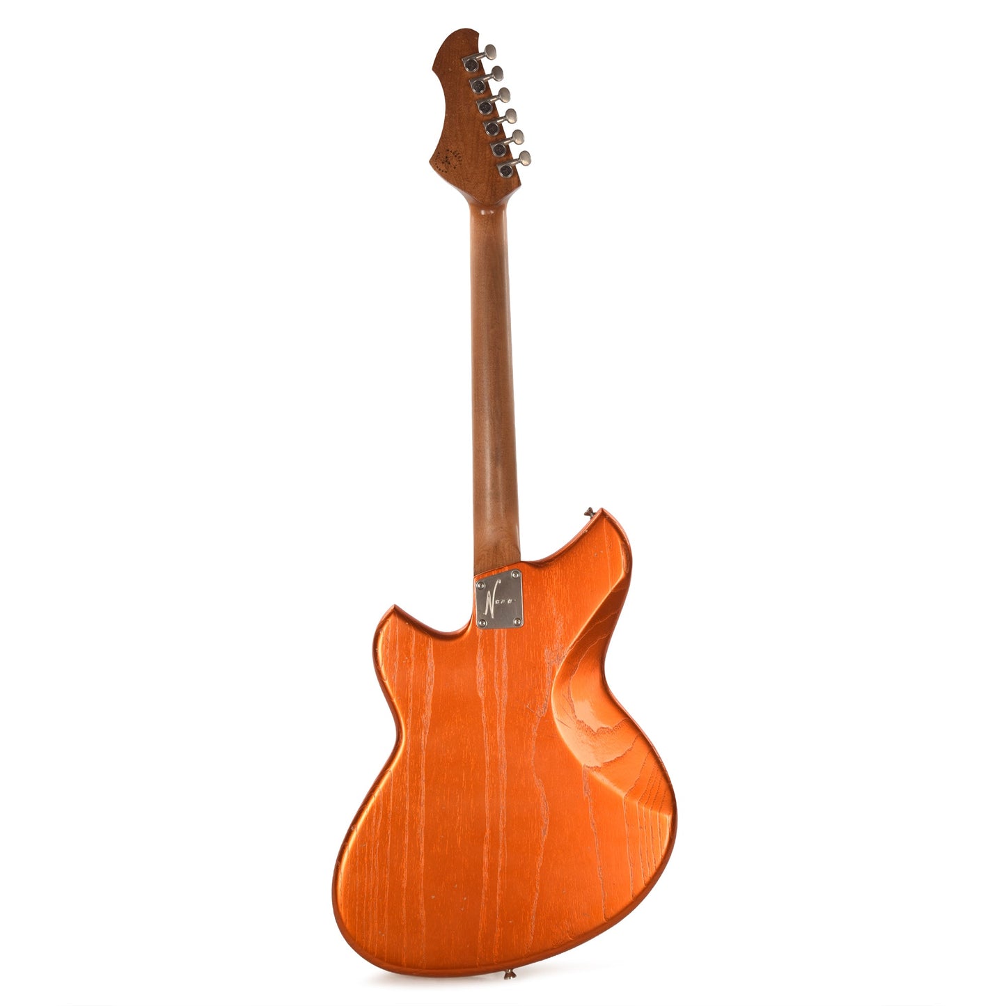 Novo Miris J Candy Apple Orange Light Distress w/Fralin P90s