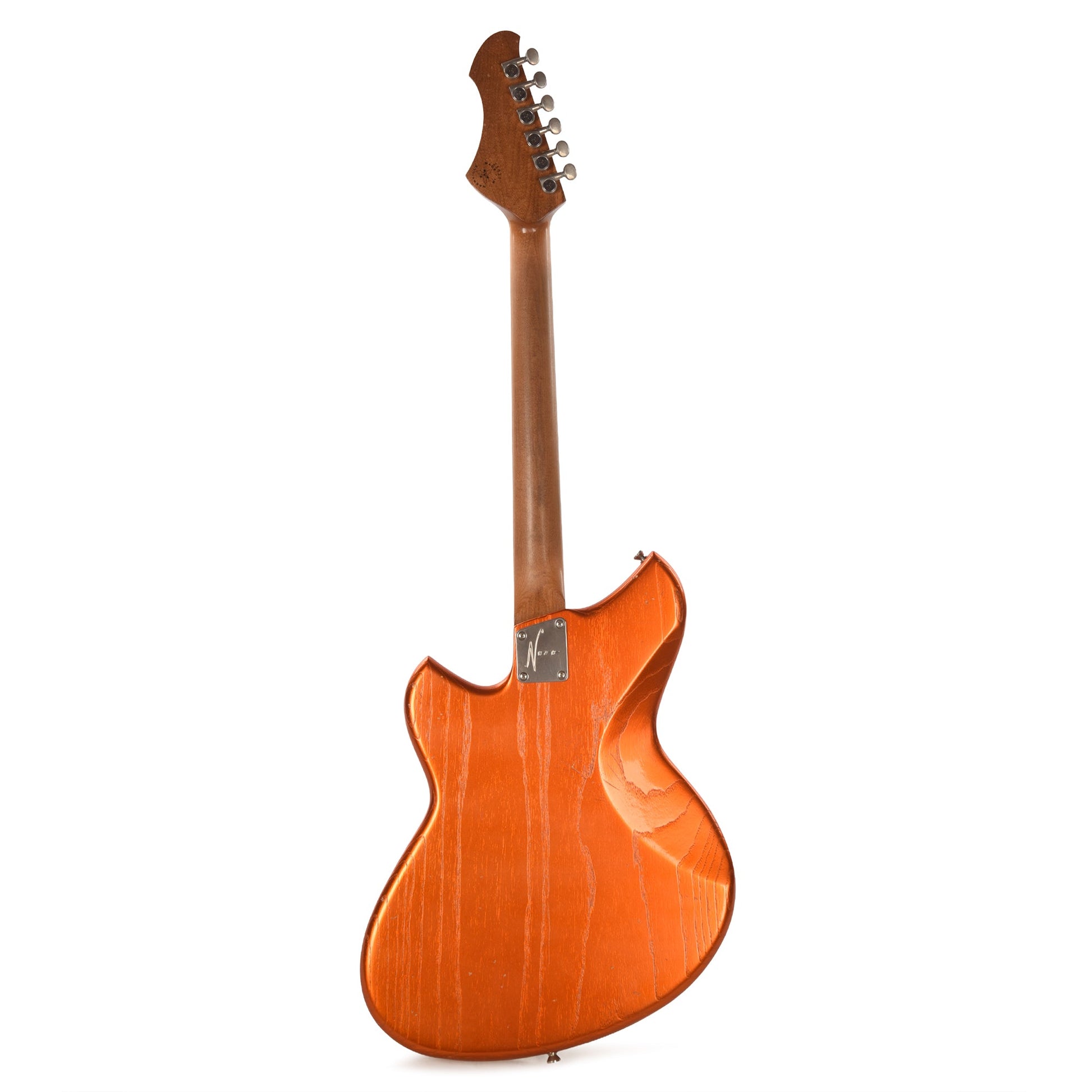 Novo Miris J Candy Apple Orange Light Distress w/Fralin P90s