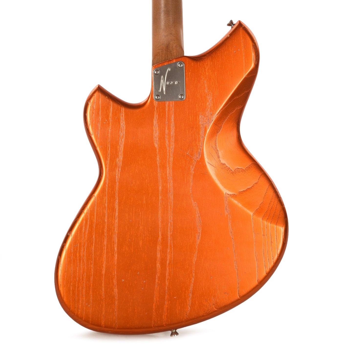 Novo Miris J Candy Apple Orange Light Distress w/Fralin P90s