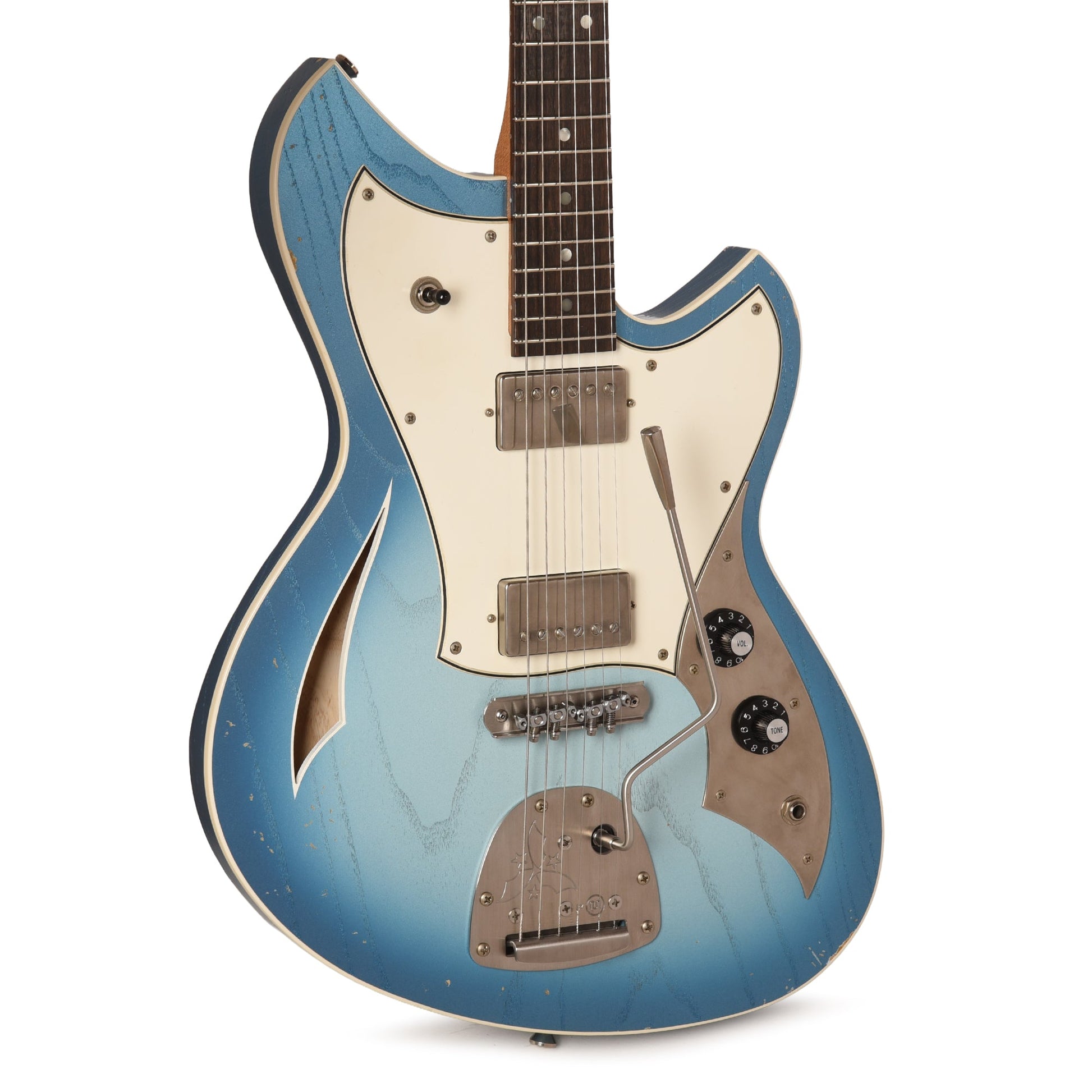 Novo Miris J Lake Sonic Burst Light Distress w/Fralin Pure PAF Humbuckers