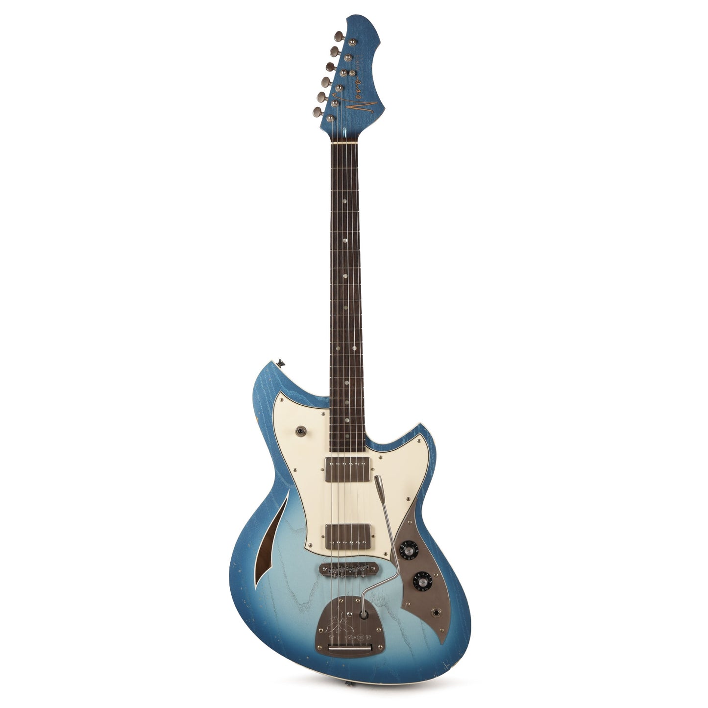 Novo Miris J Lake Sonic Burst Light Distress w/Fralin Pure PAF Humbuckers