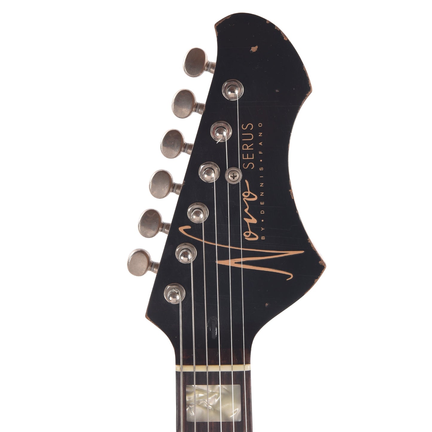 Novo Custom Serus J Medium Distress Pelham Burst w/Fralin P90 Pickups
