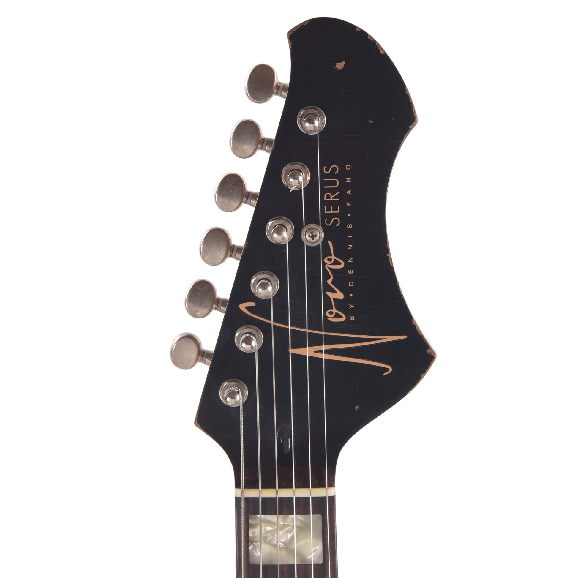 Novo Custom Serus J Medium Distress Pelham Burst w/Fralin P90 Pickups