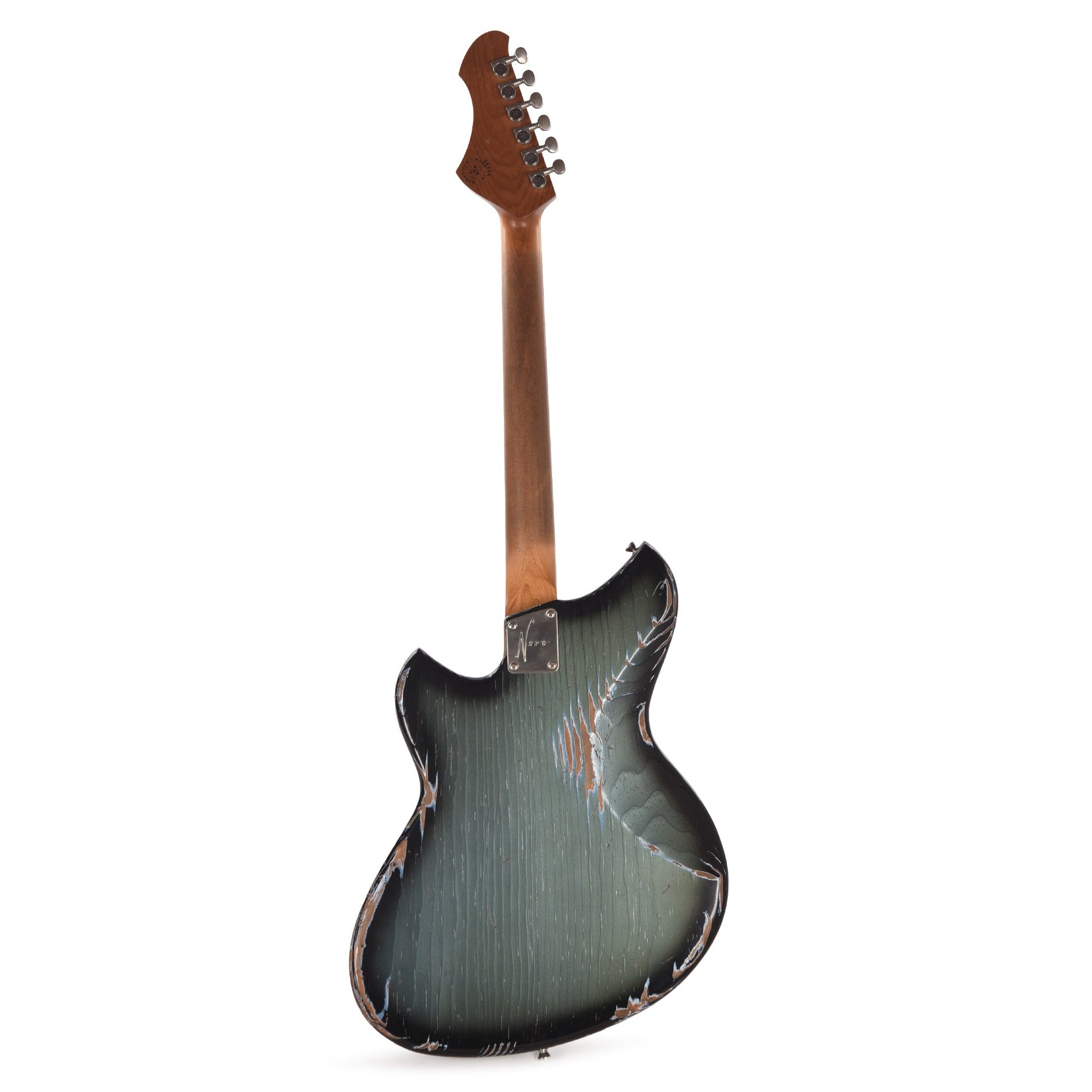 Novo Custom Serus J Medium Distress Pelham Burst w/Fralin P90 Pickups