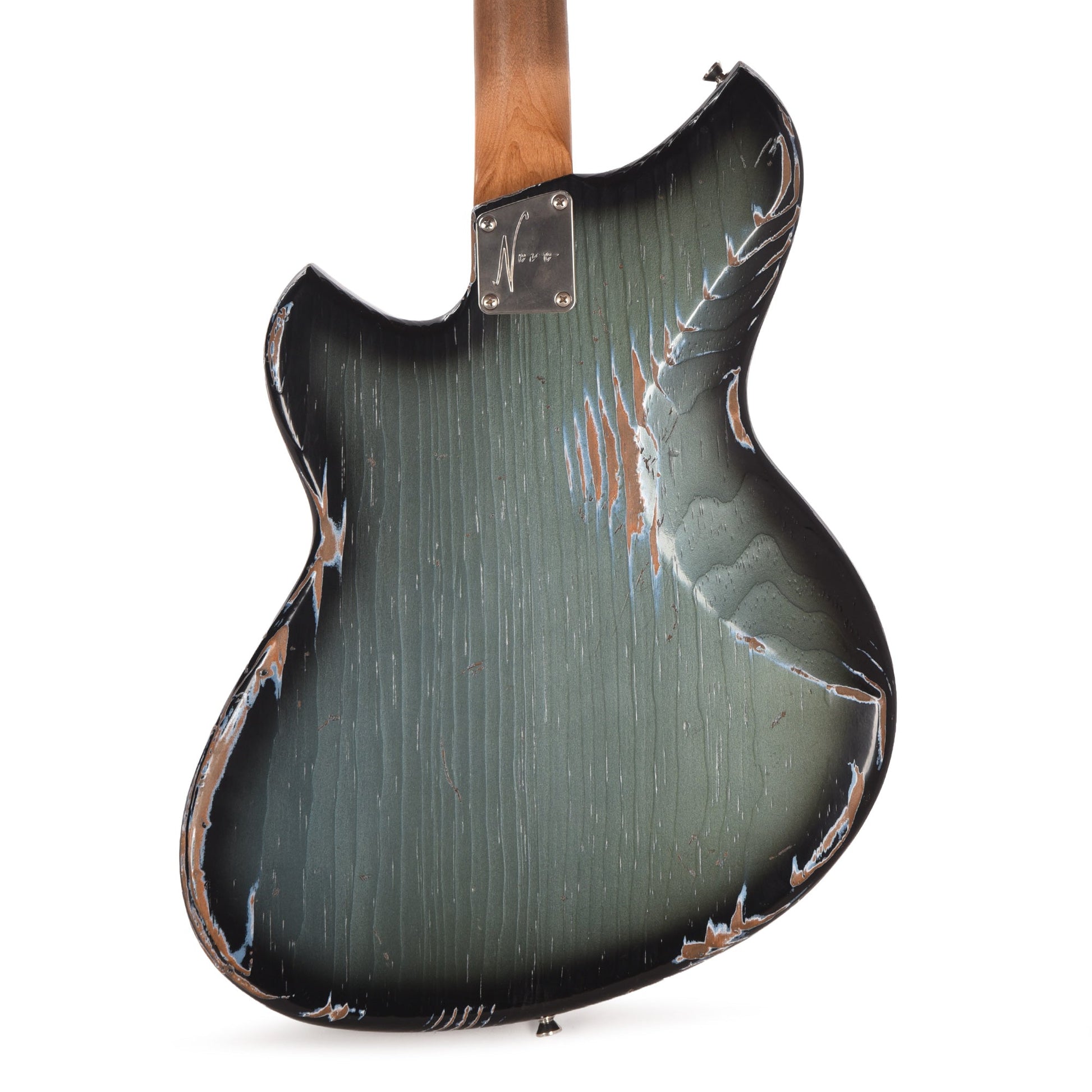 Novo Custom Serus J Medium Distress Pelham Burst w/Fralin P90 Pickups