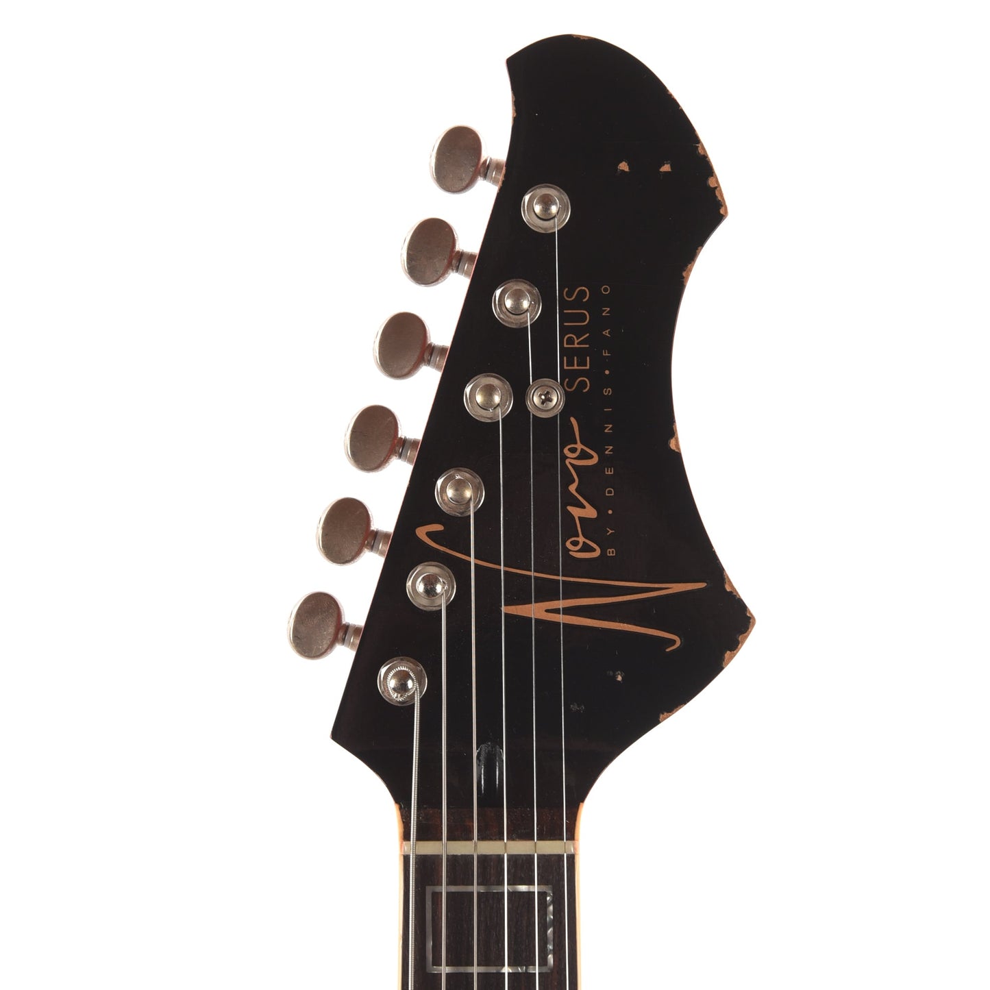 Novo Dealer Limited Chambered Serus P2 Faded Tea Burst w/Faded Cherry Back Light Distress