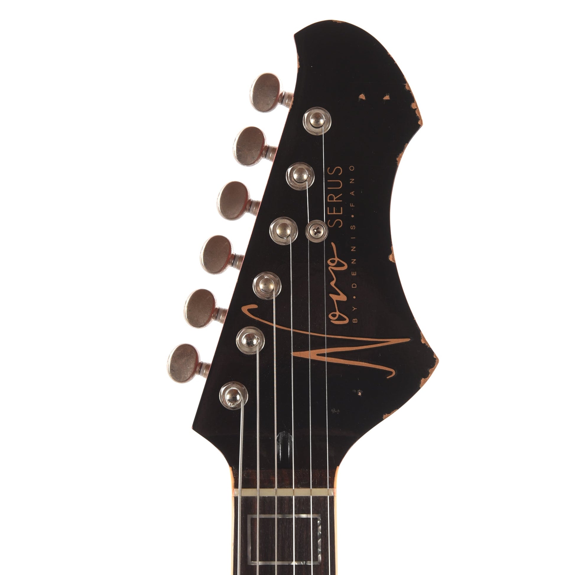 Novo Dealer Limited Chambered Serus P2 Faded Tea Burst w/Faded Cherry Back Light Distress