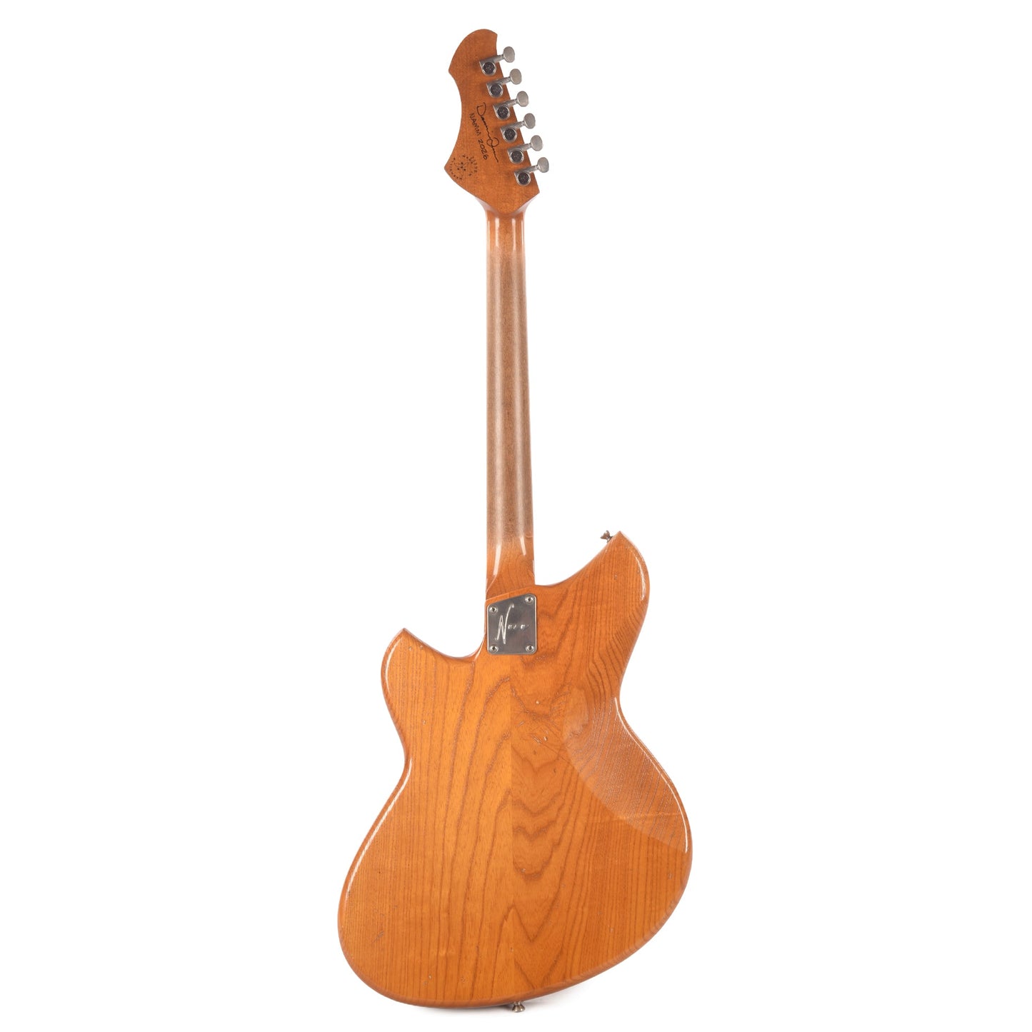 Novo Dealer Limited Miris JHH Cat's Eye Burst Light Distress w/Lollar Low-Wind Imperials (Displayed at NAMM 2026, Signed by Dennis Fano)