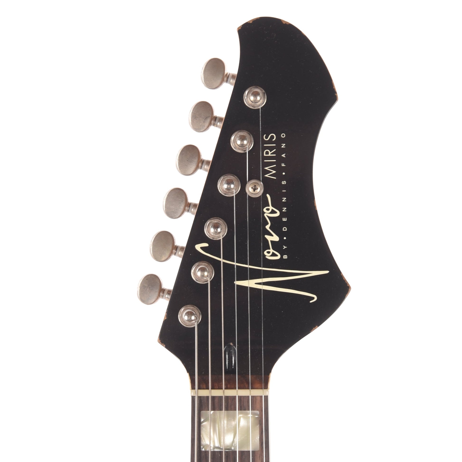Novo Dealer Limited Miris JHH Cat's Eye Burst Light Distress w/Lollar Low-Wind Imperials (Displayed at NAMM 2026, Signed by Dennis Fano)